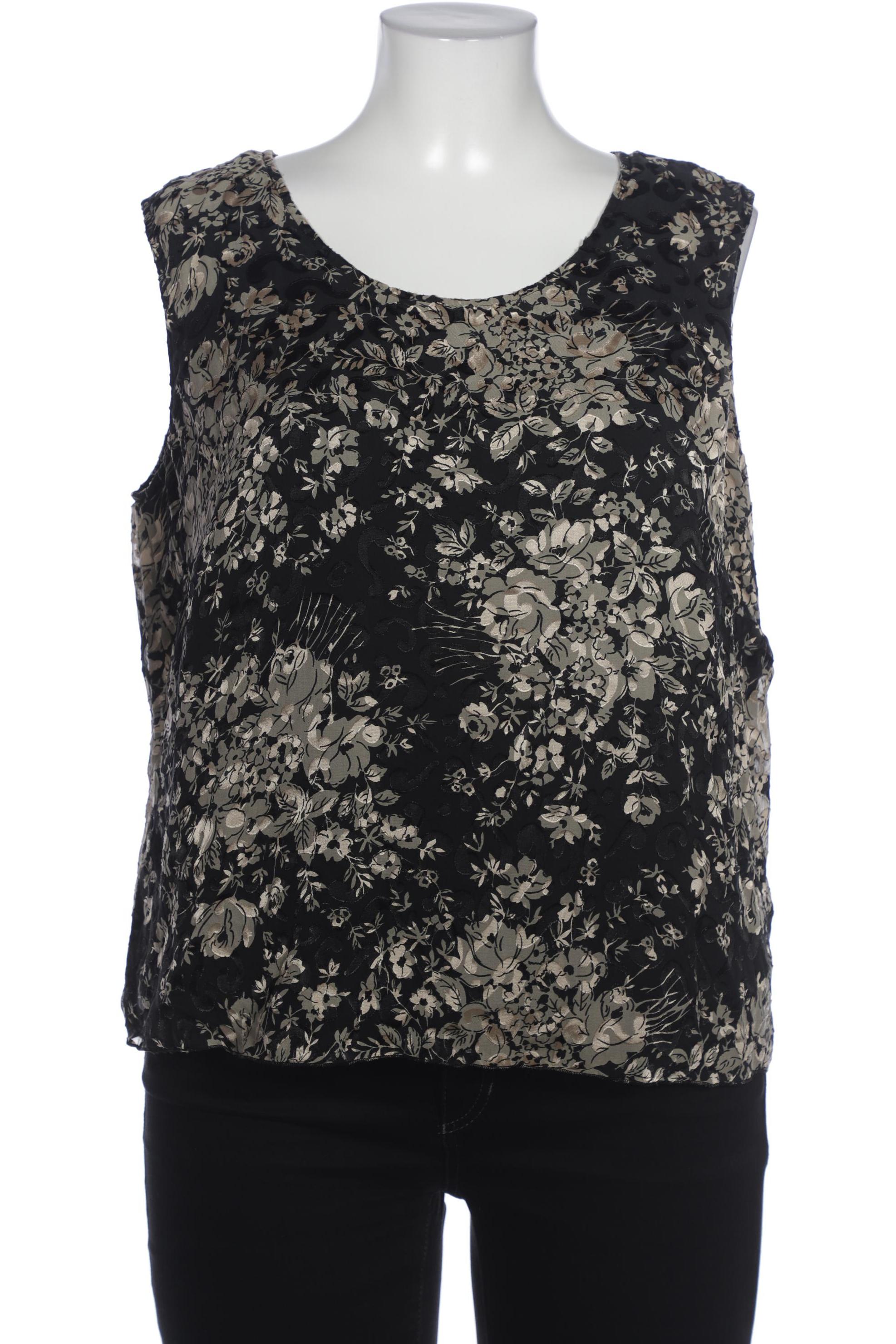 

Peter Hahn Damen Bluse, schwarz, Gr. 48