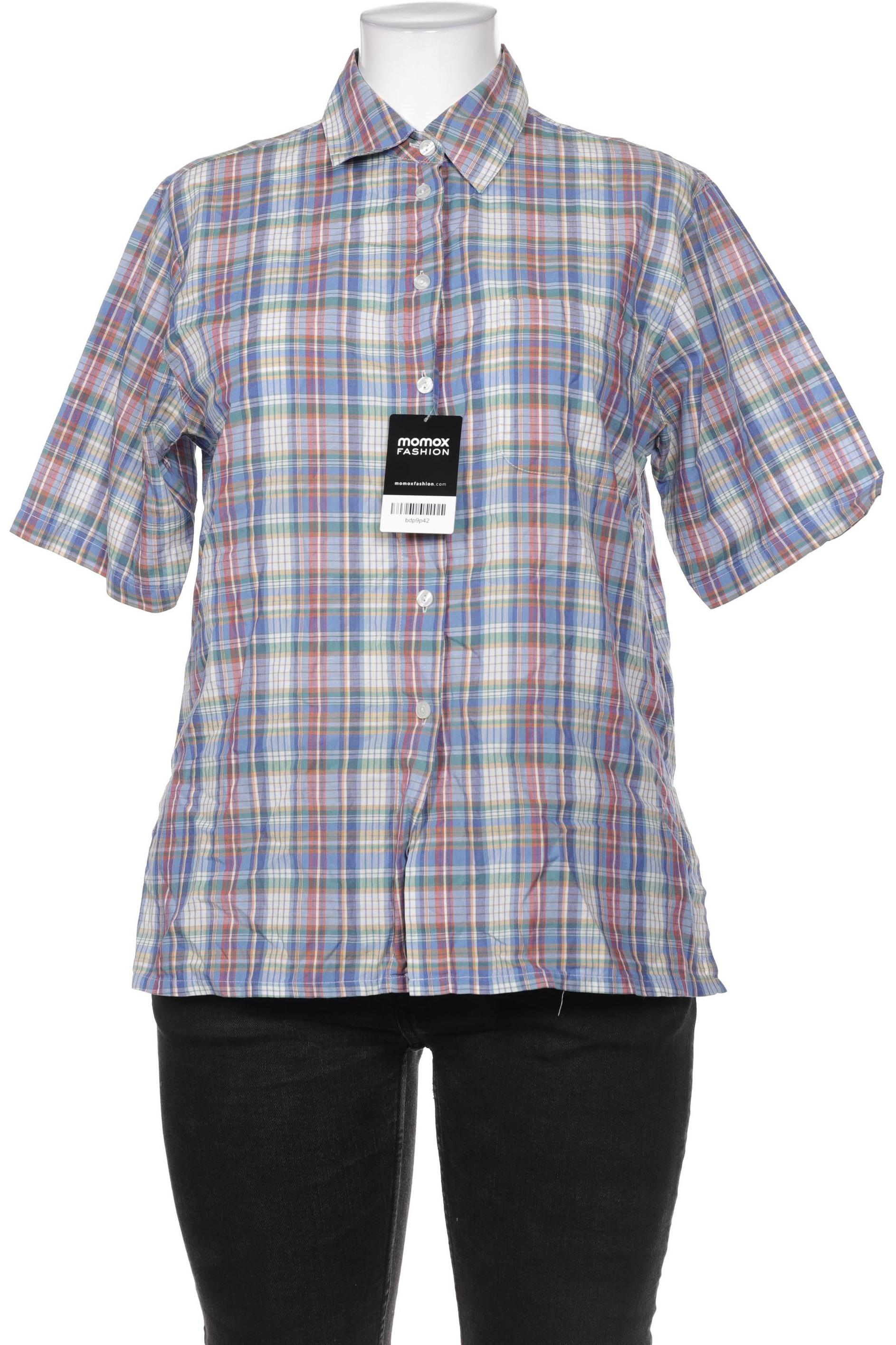 

Peter Hahn Damen Bluse, blau, Gr. 42