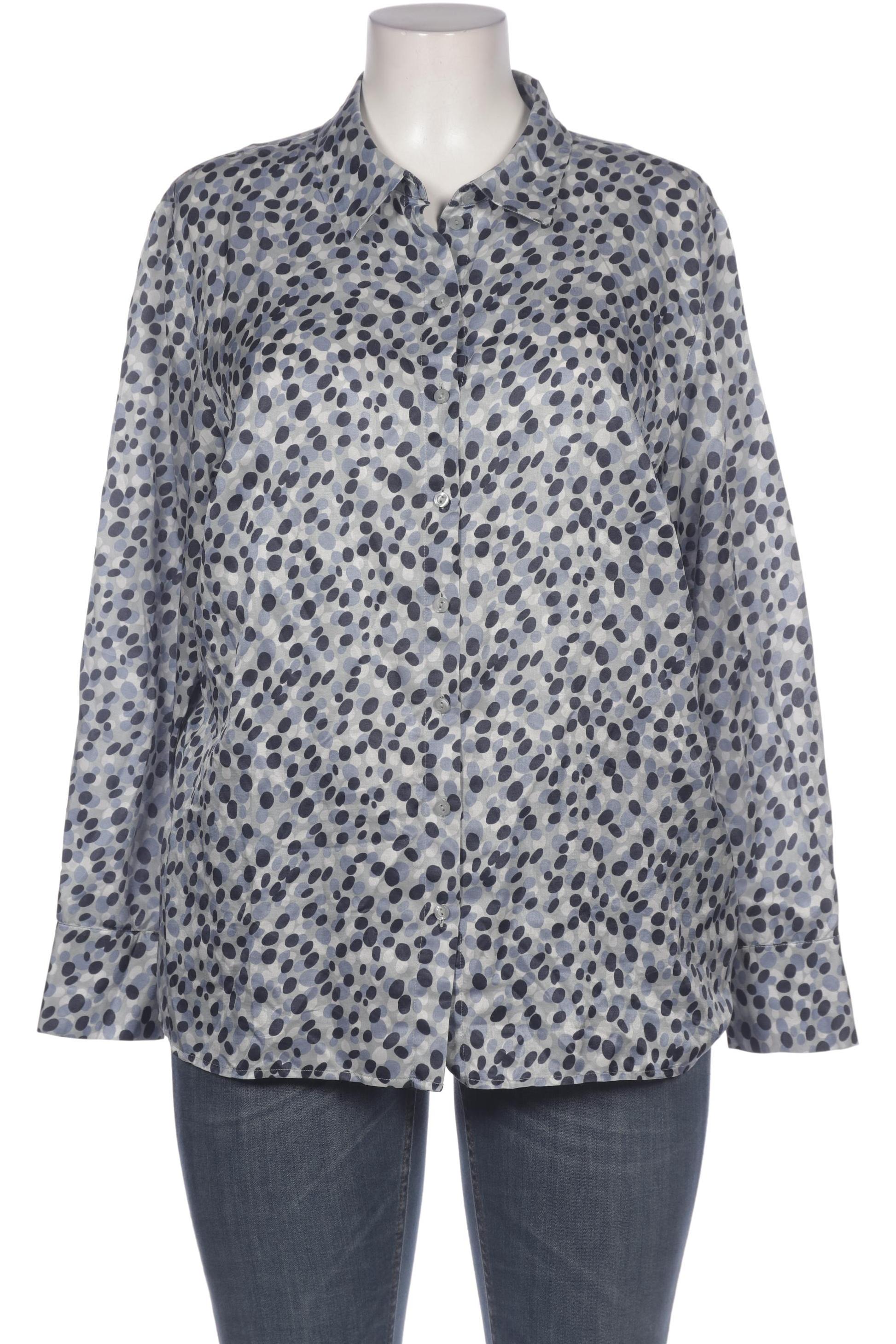 

Peter Hahn Damen Bluse, blau, Gr. 48