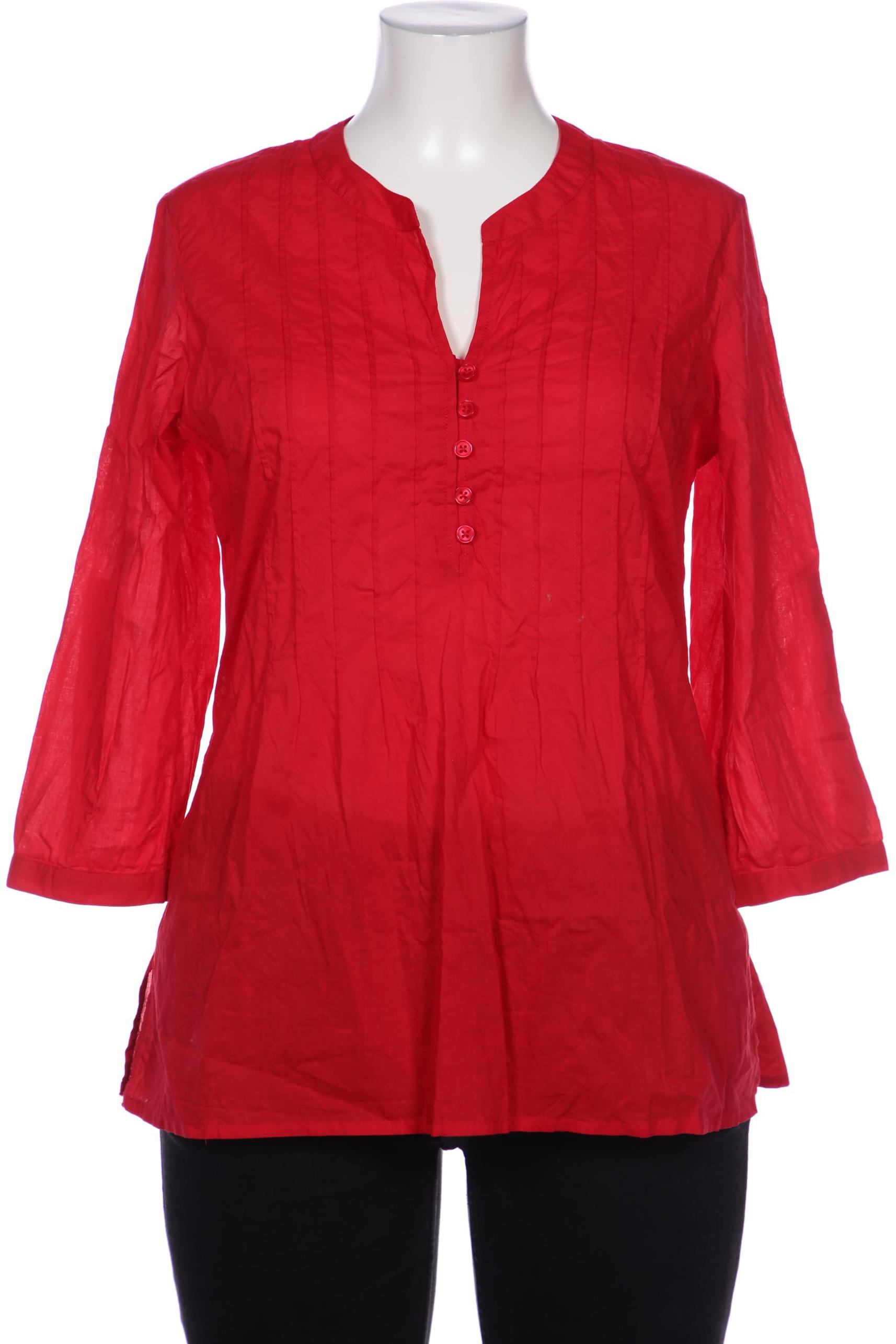 

Peter Hahn Damen Bluse, rot, Gr. 44