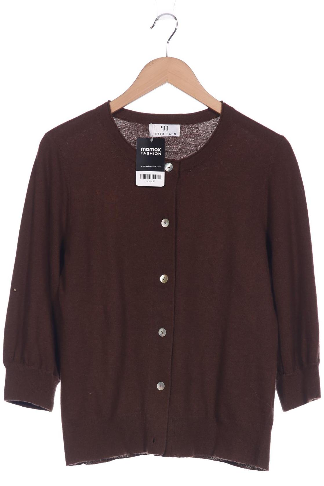 

Peter Hahn Damen Strickjacke, braun, Gr. 44
