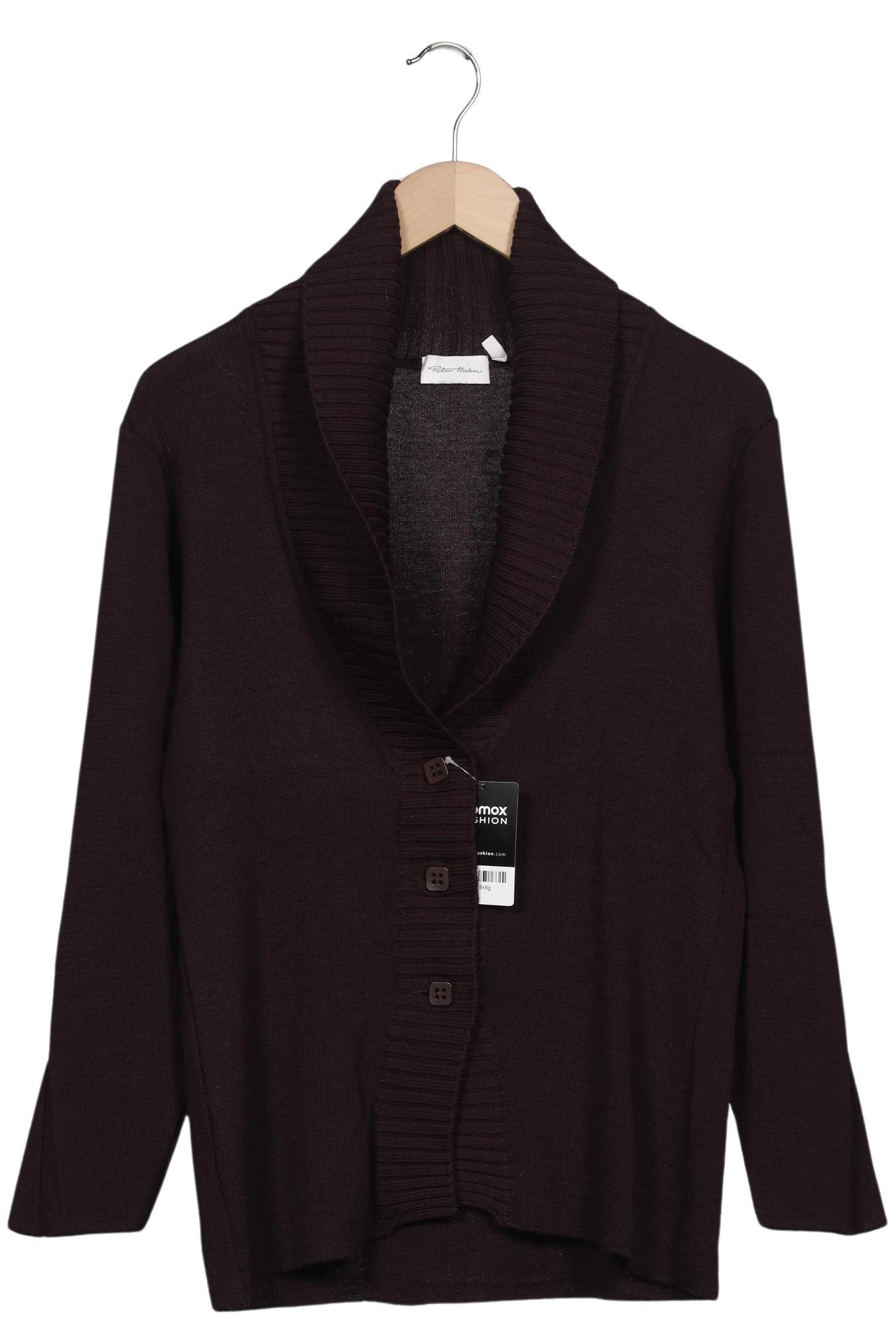 

Peter Hahn Damen Strickjacke, bordeaux, Gr. 40