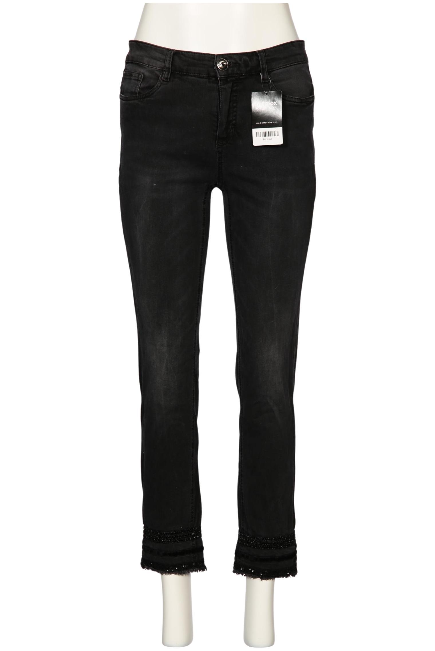 

Peter Hahn Damen Jeans, schwarz, Gr. 30