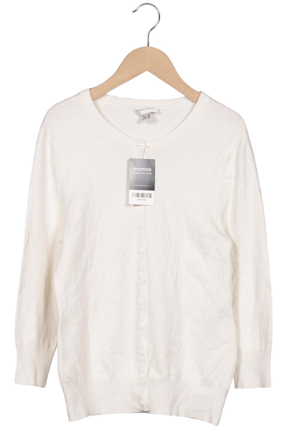 

Peter Hahn Damen Strickjacke, weiß, Gr. 36