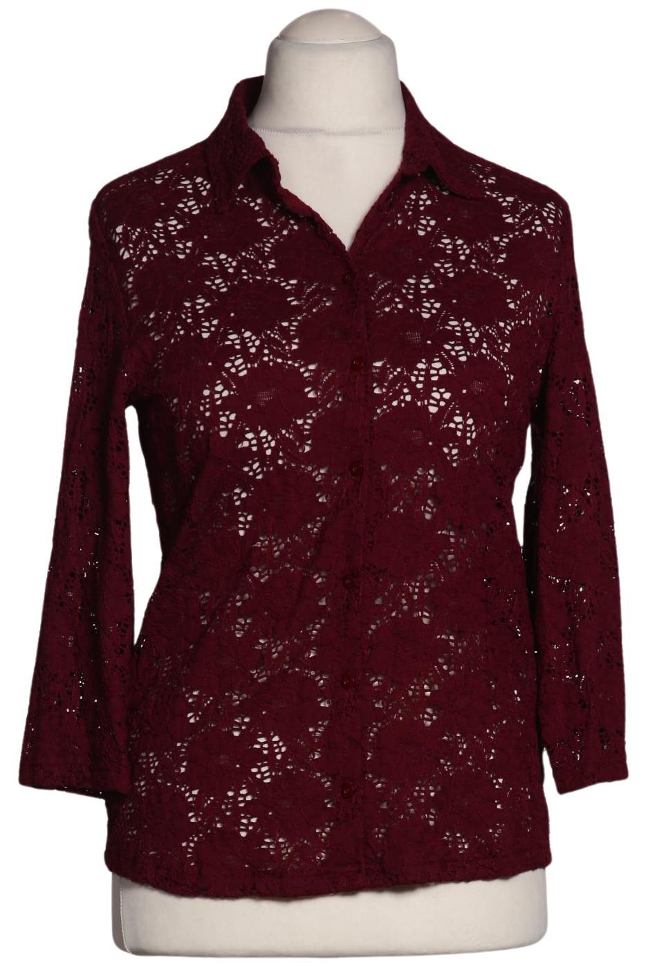 

Peter Hahn Damen Bluse, bordeaux, Gr. 40