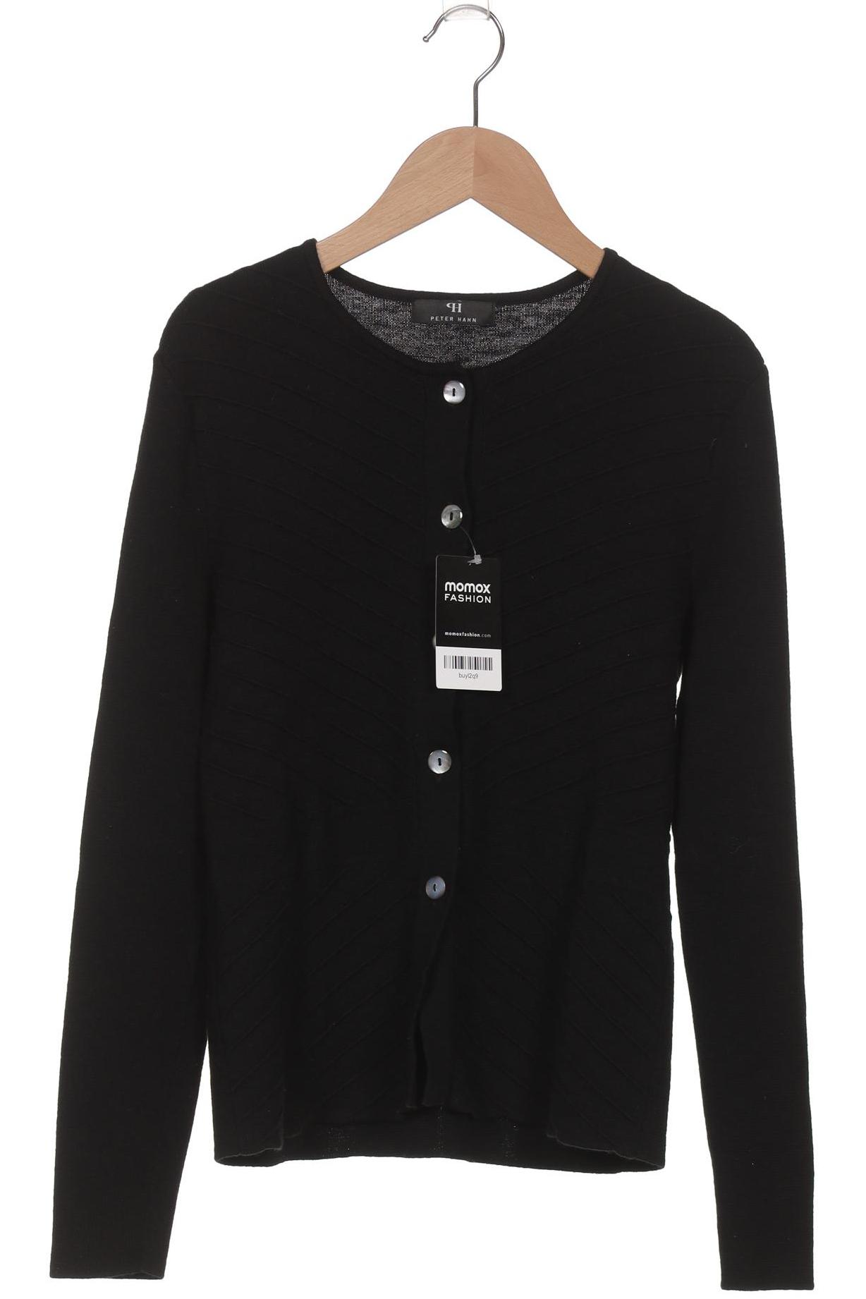 

Peter Hahn Damen Strickjacke, schwarz, Gr. 38
