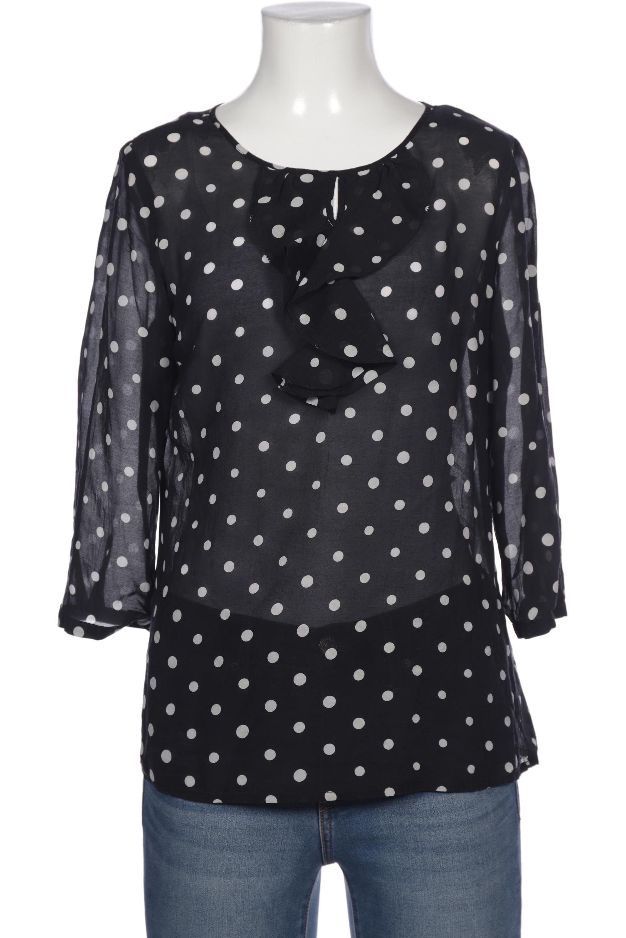 

Peter Hahn Damen Bluse, schwarz, Gr. 36