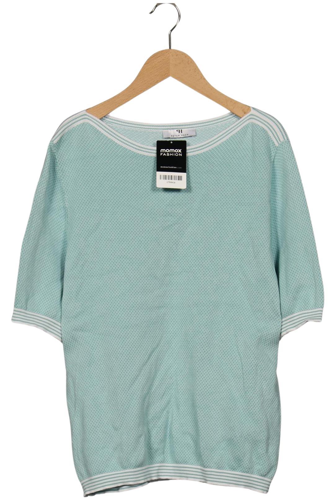 

Peter Hahn Damen Pullover, türkis, Gr. 42