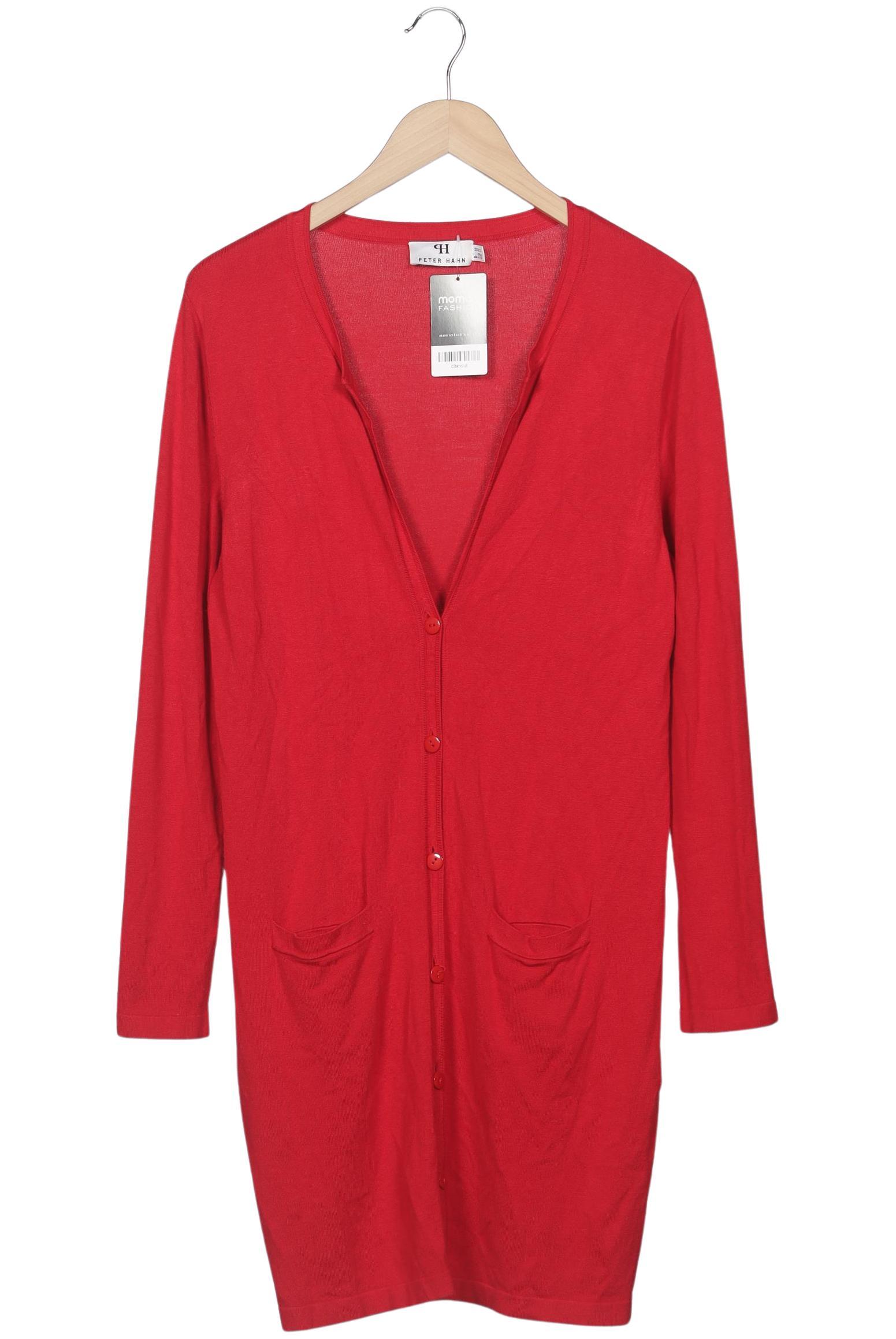 

Peter Hahn Damen Strickjacke, rot, Gr. 38