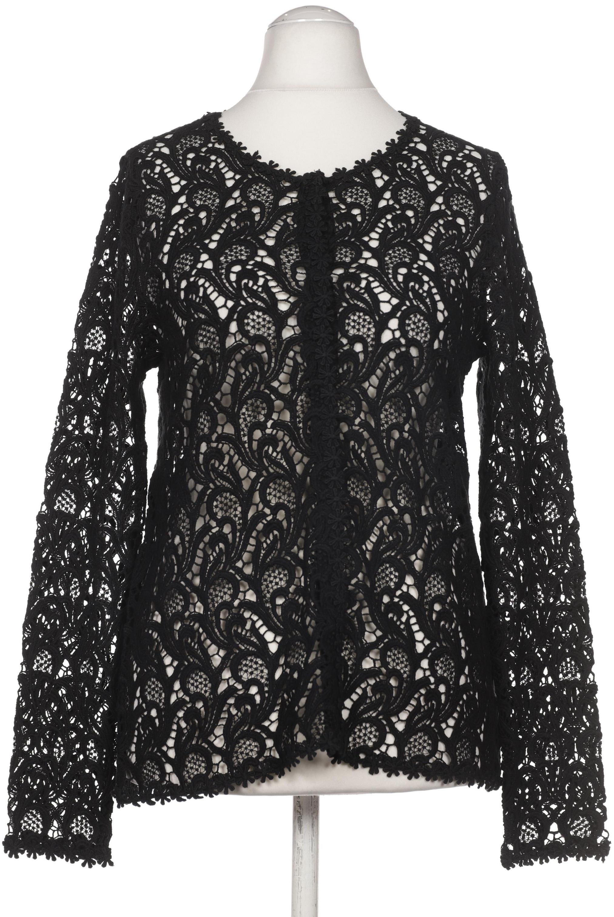 

Peter Hahn Damen Strickjacke, schwarz, Gr. 38