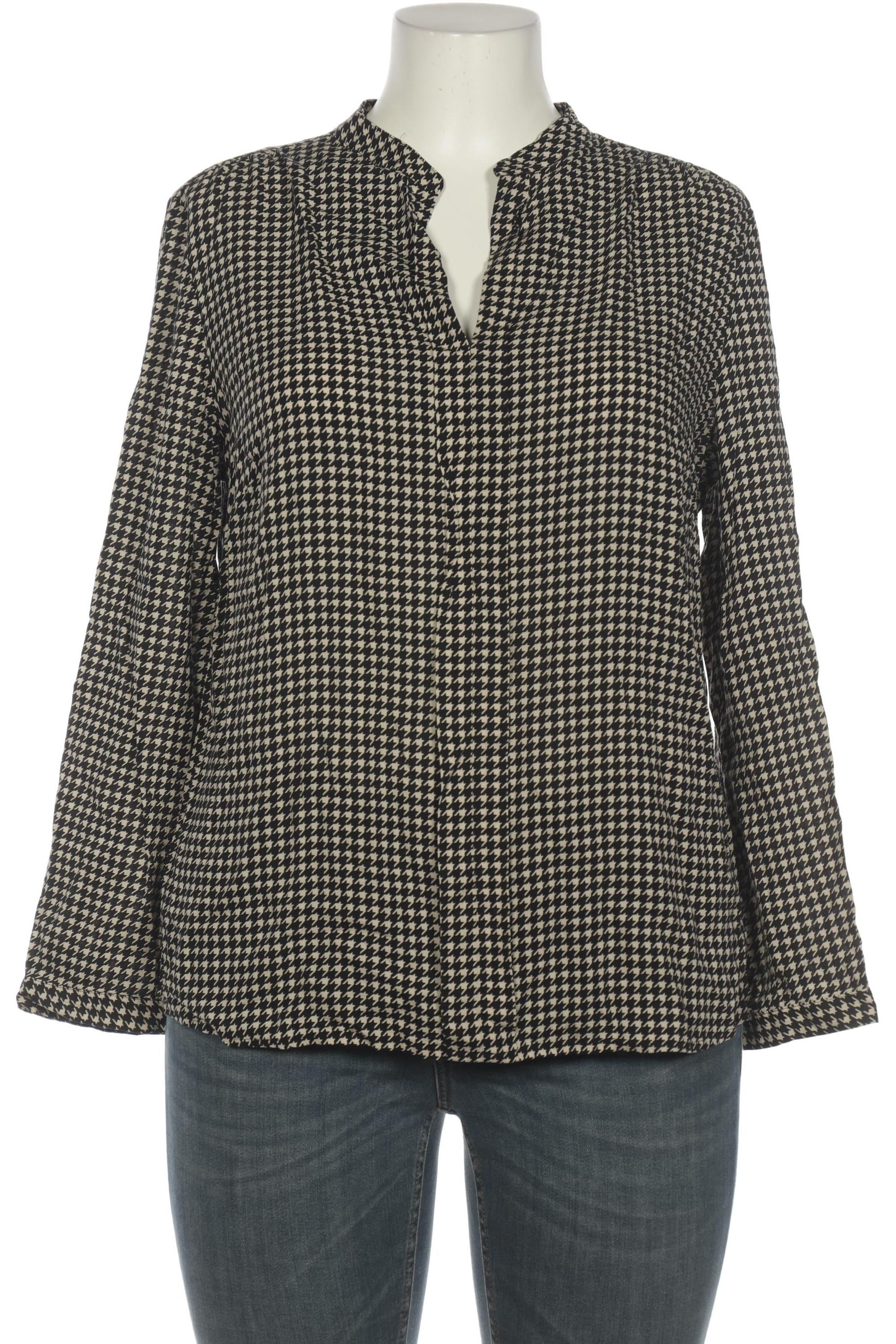 

Peter Hahn Damen Bluse, schwarz, Gr. 46