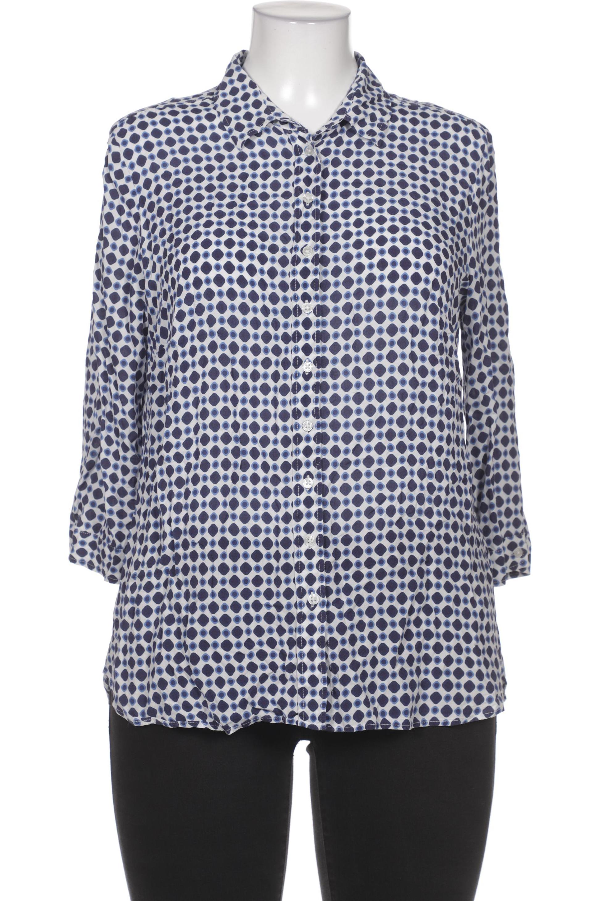 

Peter Hahn Damen Bluse, blau, Gr. 42