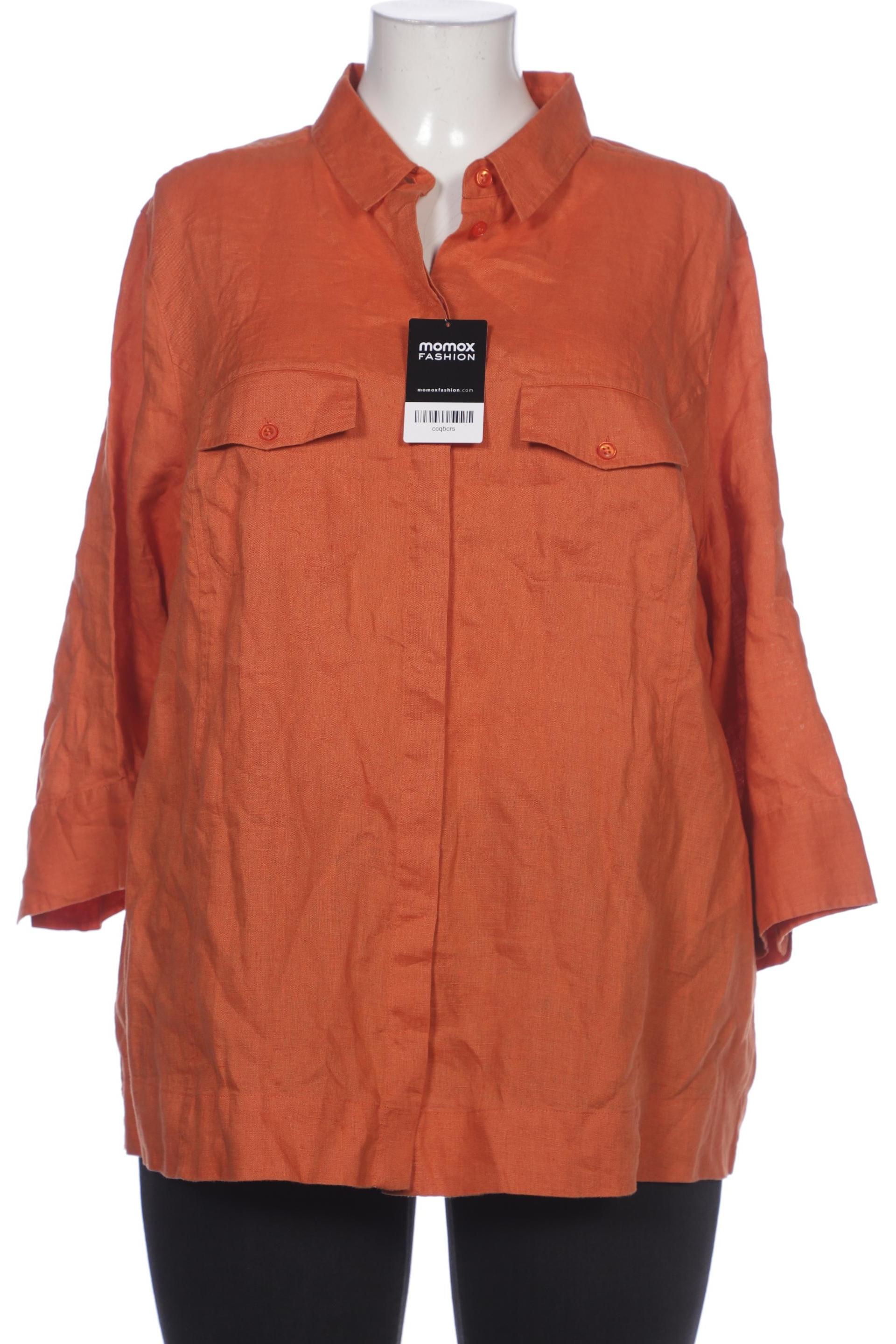 

Peter Hahn Damen Bluse, orange, Gr. 52