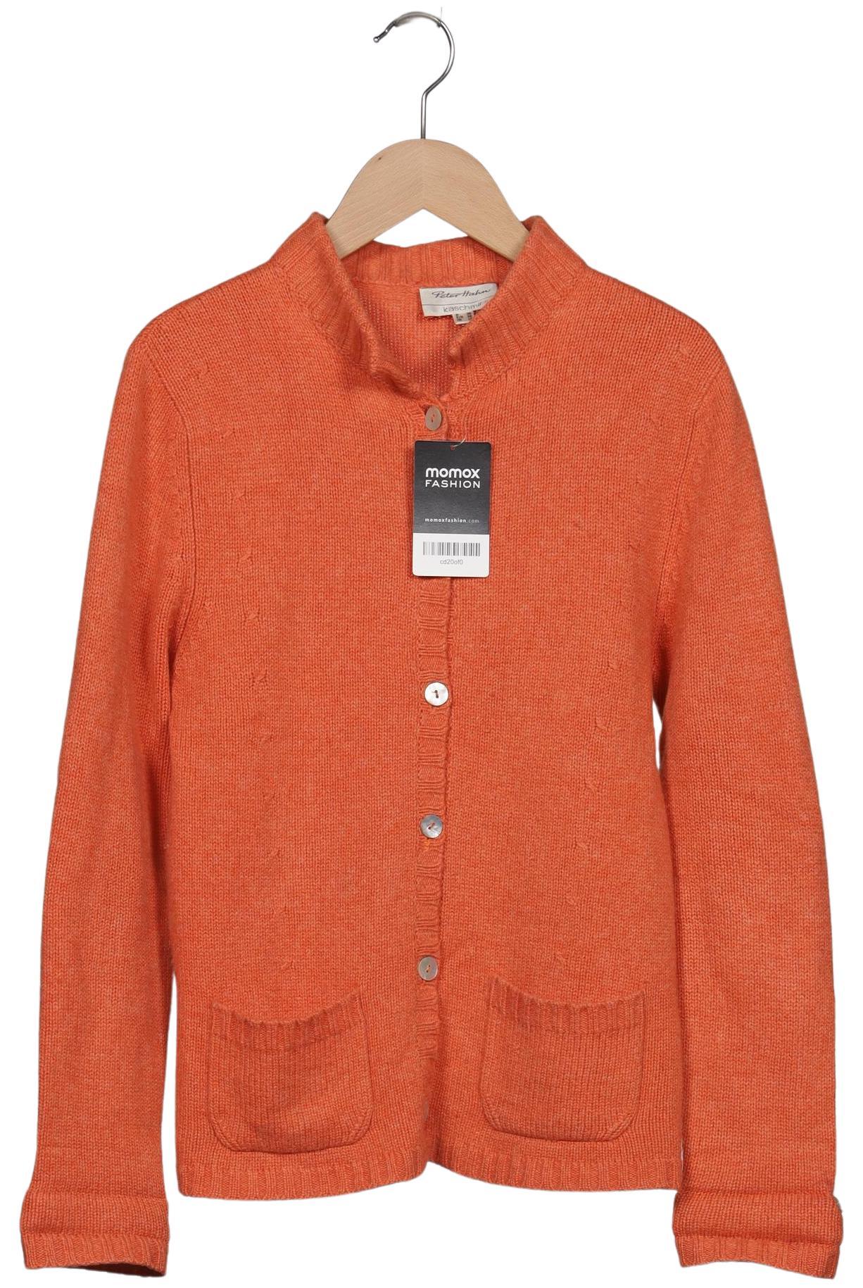 

Peter Hahn Damen Strickjacke, orange, Gr. 36
