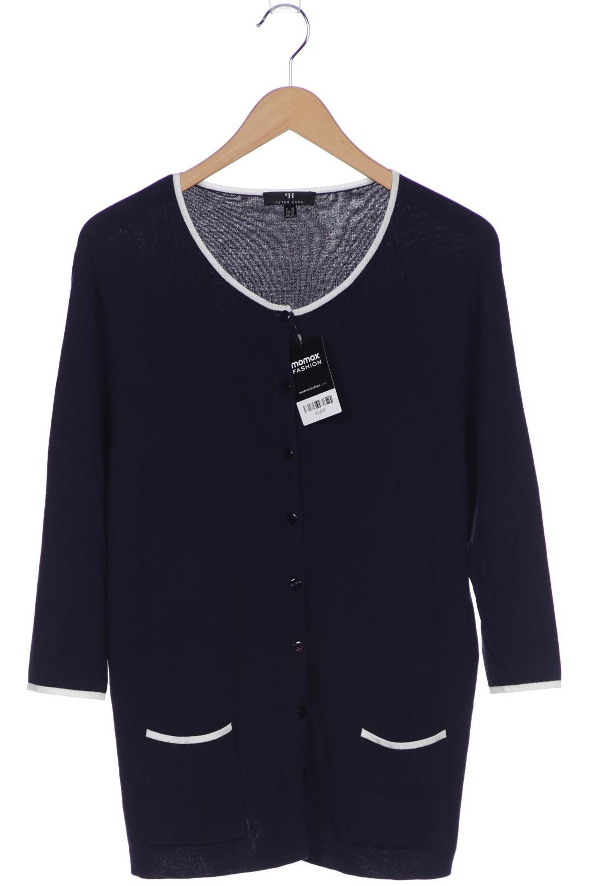 

Peter Hahn Damen Strickjacke, marineblau, Gr. 46