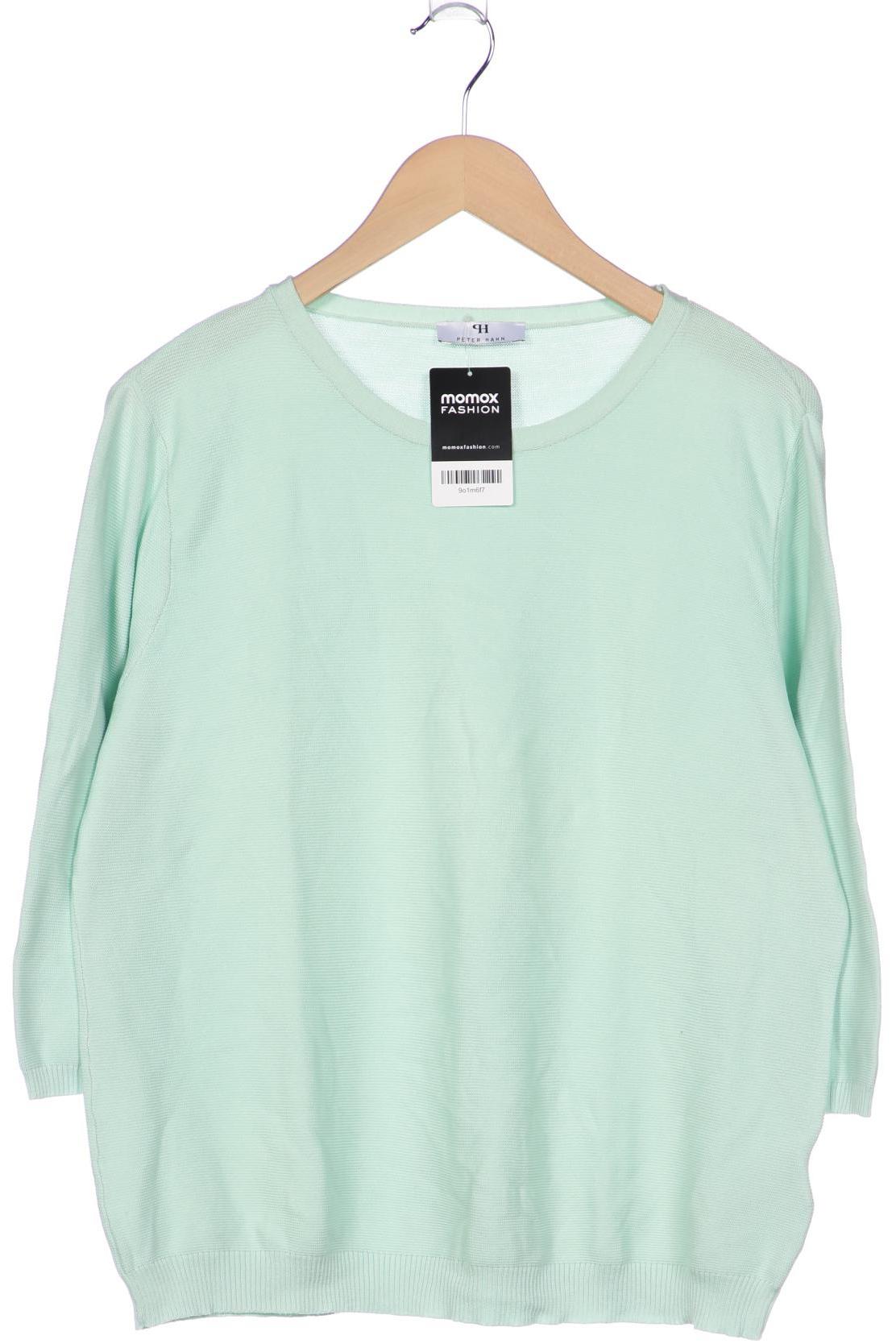 

Peter Hahn Damen Pullover, türkis, Gr. 48