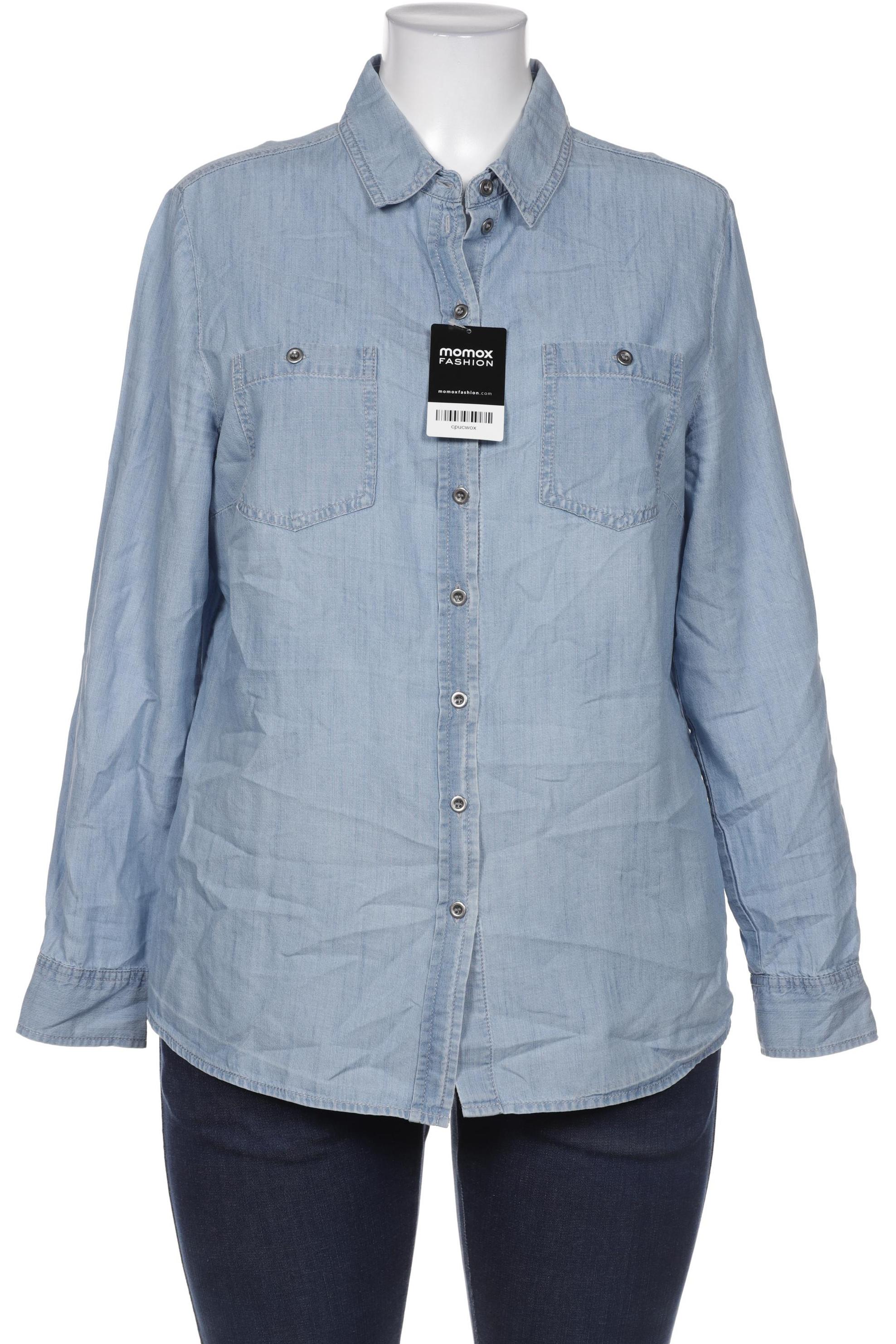 

Peter Hahn Damen Bluse, hellblau, Gr. 44