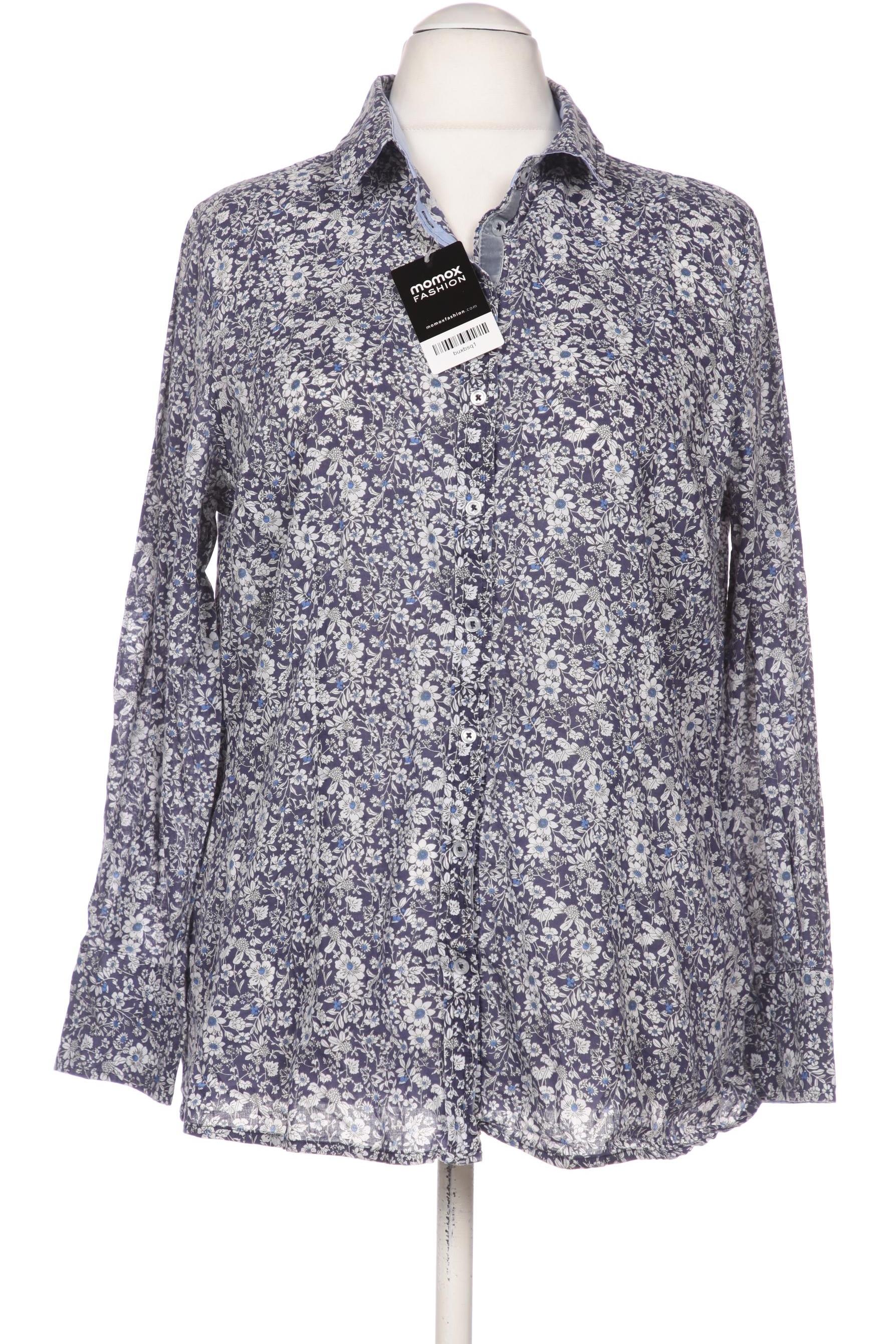 

Peter Hahn Damen Bluse, marineblau, Gr. 46