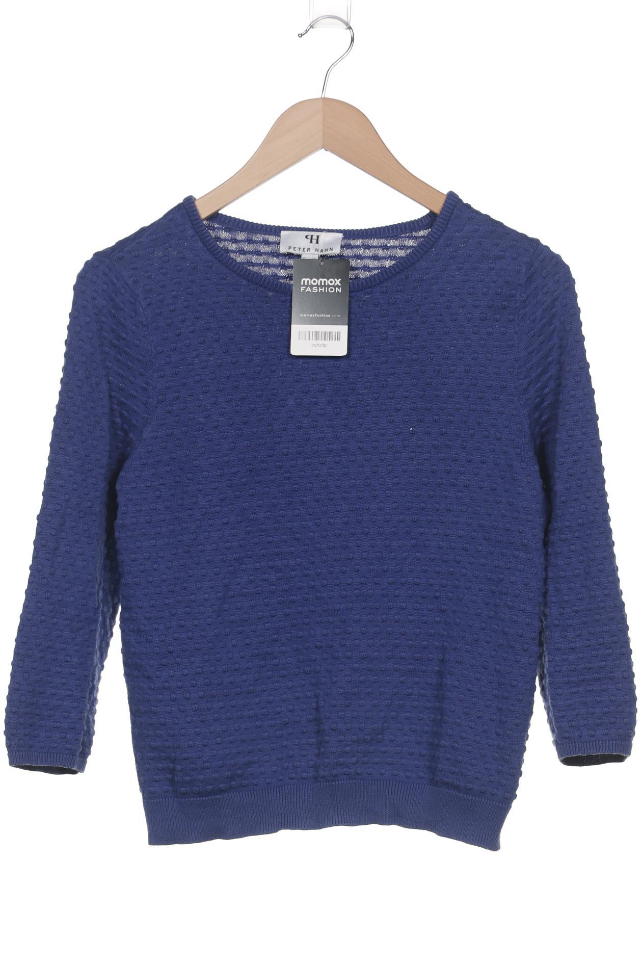 

Peter Hahn Damen Pullover, blau, Gr. 36