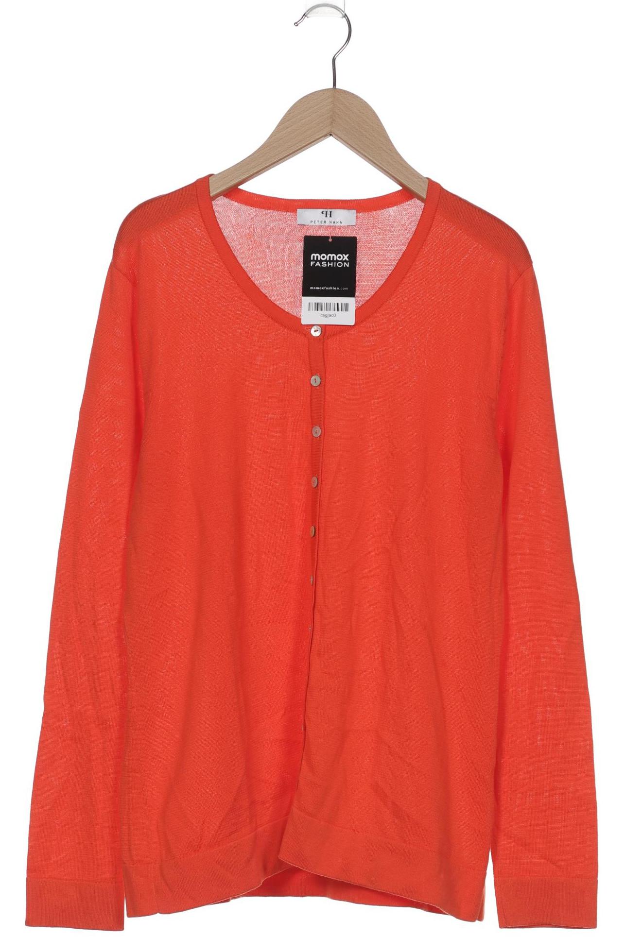 

Peter Hahn Damen Strickjacke, orange, Gr. 42