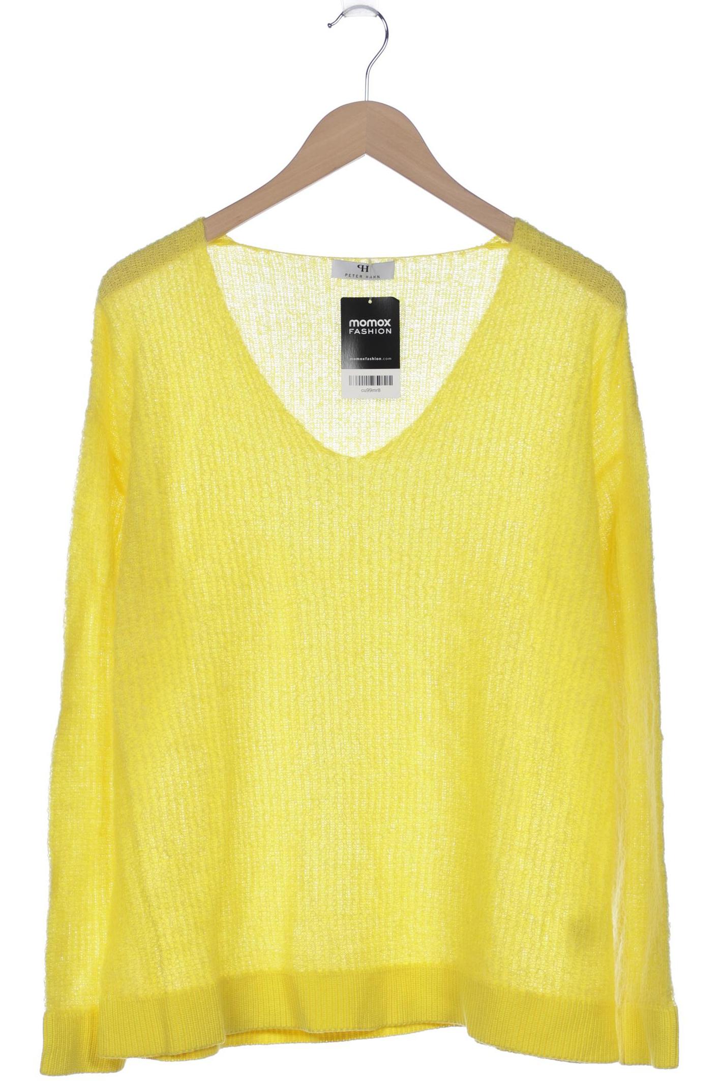 

Peter Hahn Damen Pullover, gelb, Gr. 46