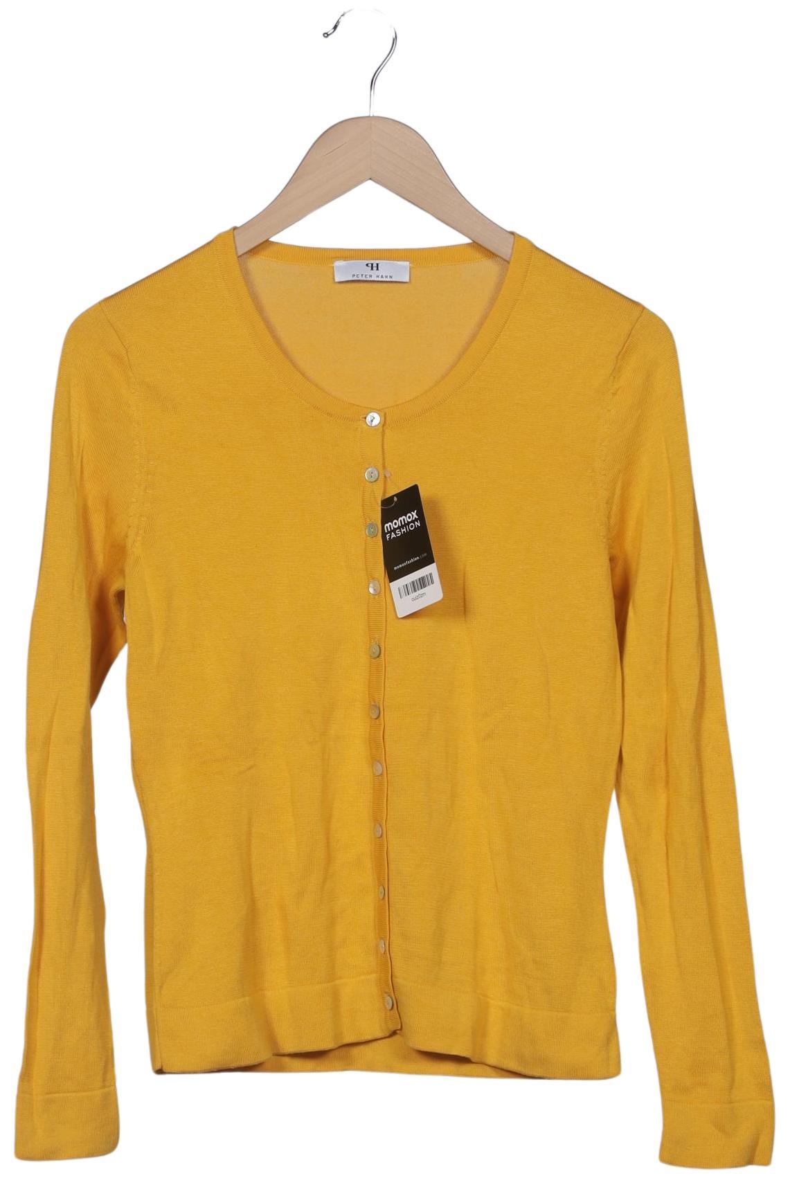 

Peter Hahn Damen Strickjacke, gelb, Gr. 36