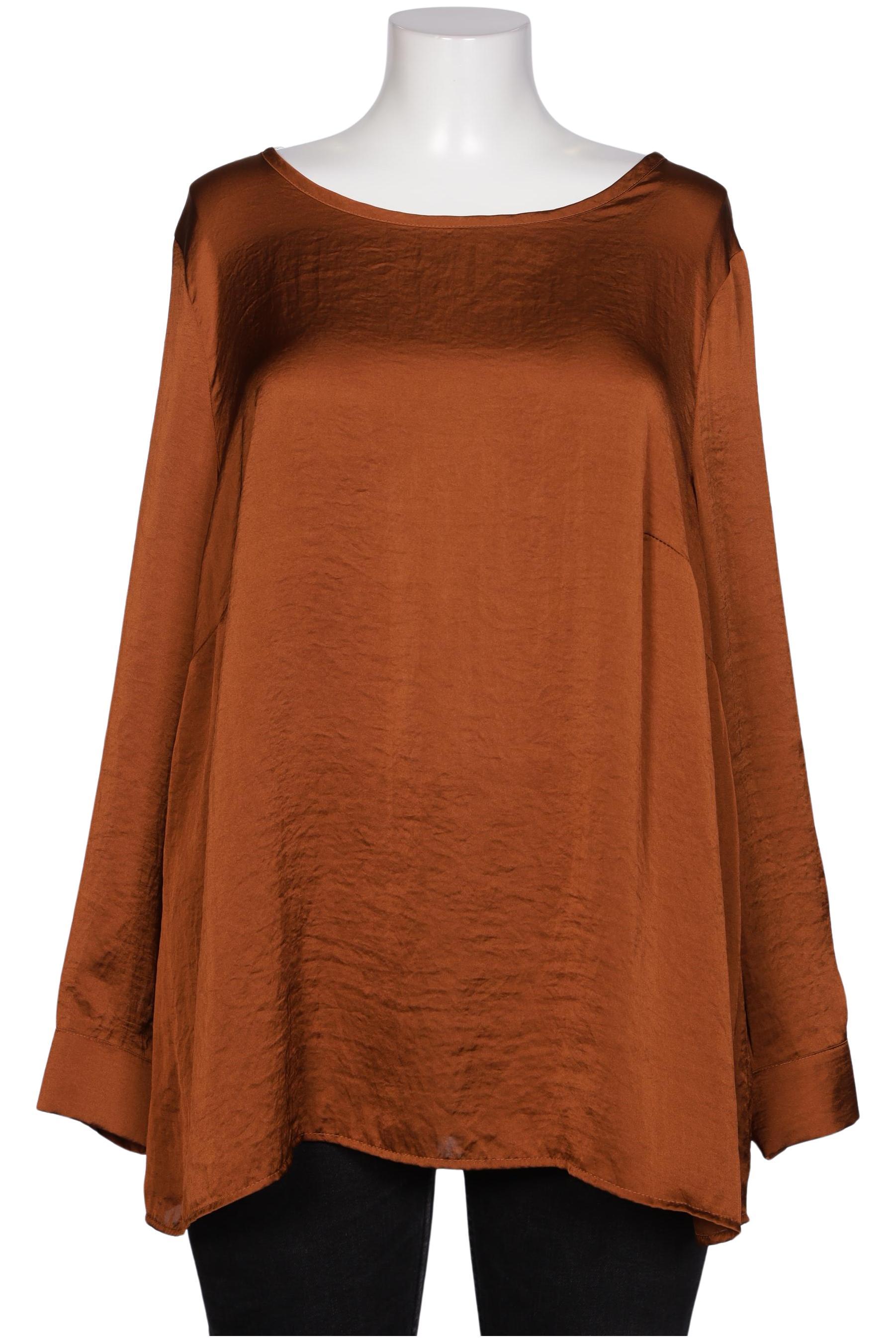 

Peter Hahn Damen Bluse, braun, Gr. 50