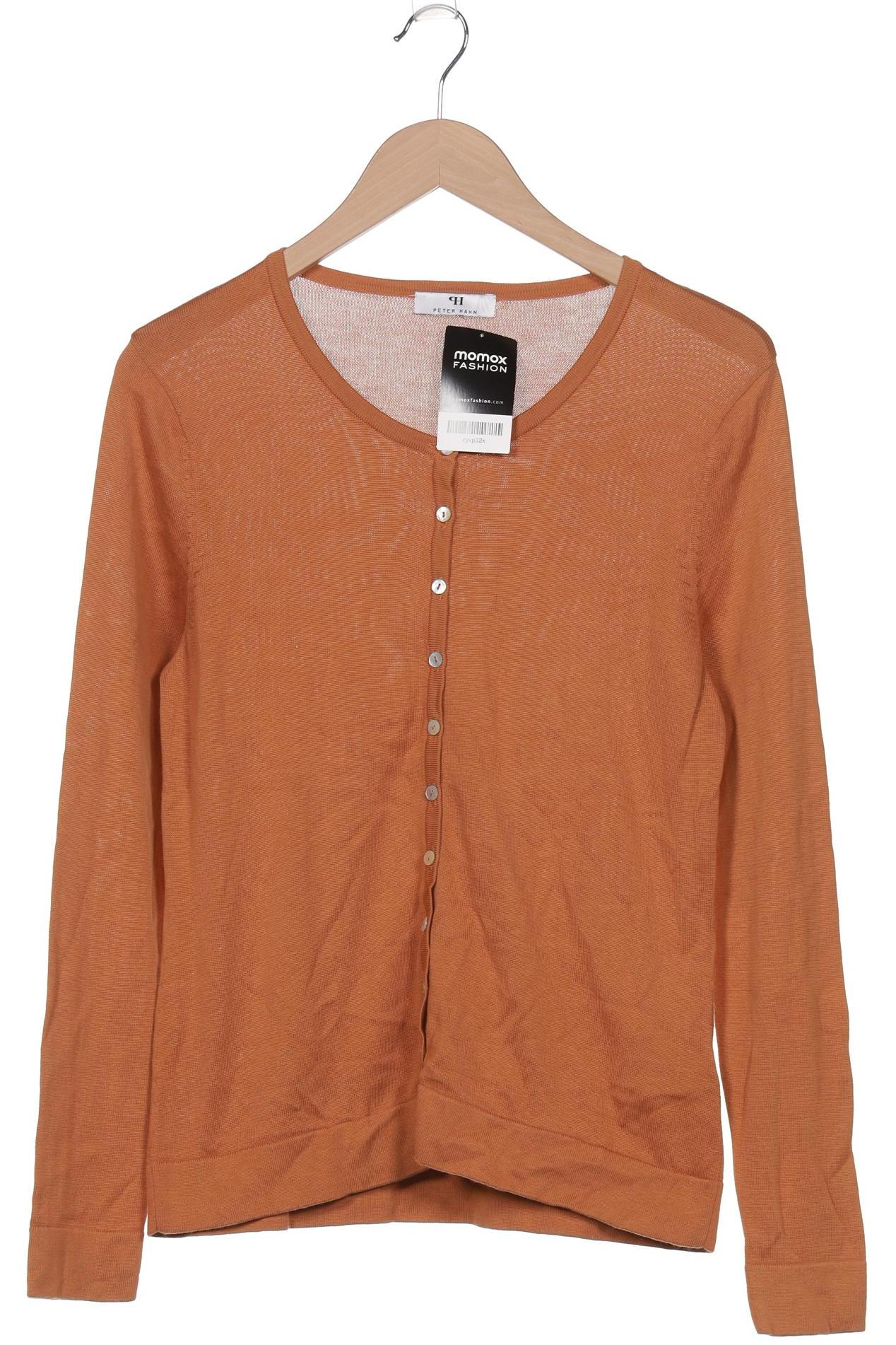 

Peter Hahn Damen Strickjacke, orange, Gr. 40