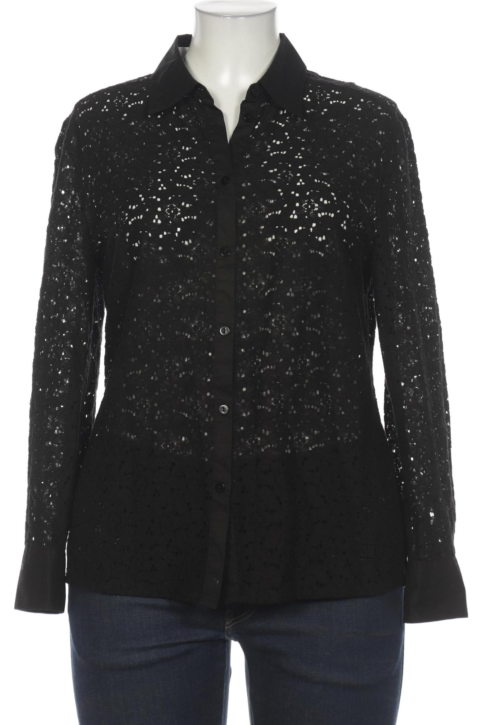 

Peter Hahn Damen Bluse, schwarz, Gr. 42