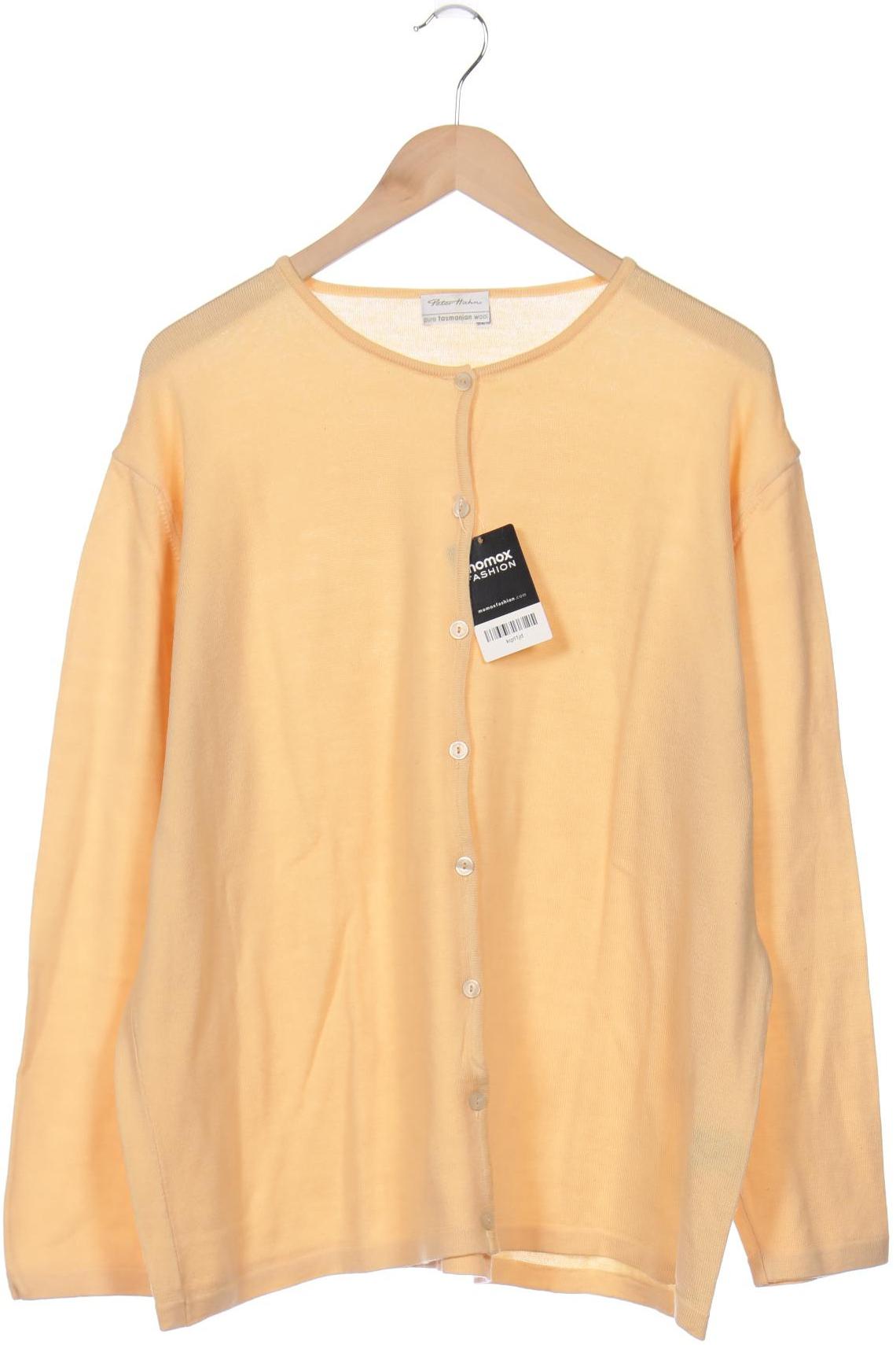 

Peter Hahn Damen Strickjacke, orange, Gr. 52