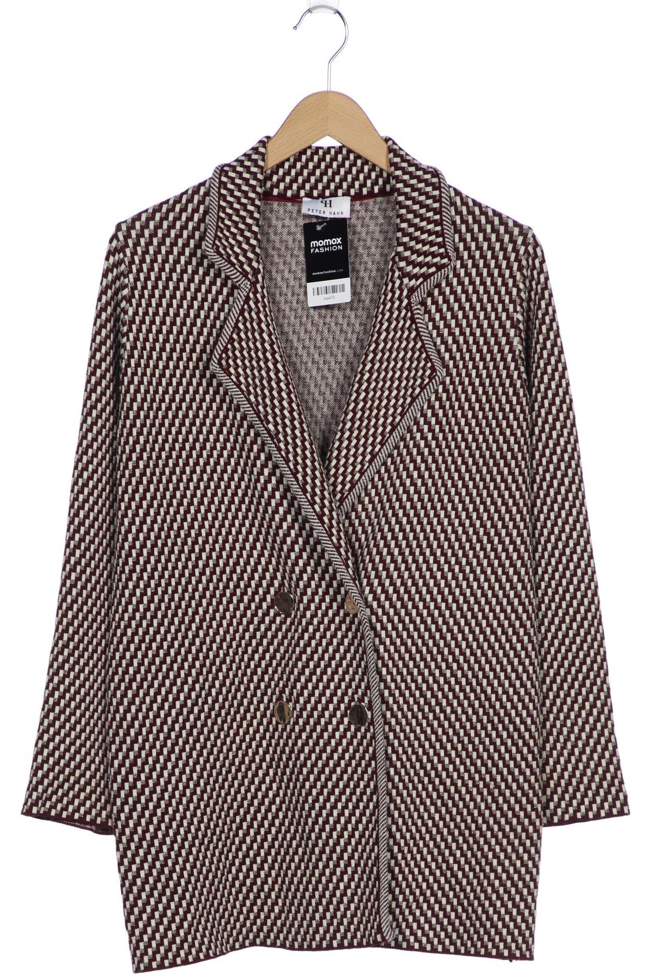 

Peter Hahn Damen Strickjacke, bordeaux, Gr. 42