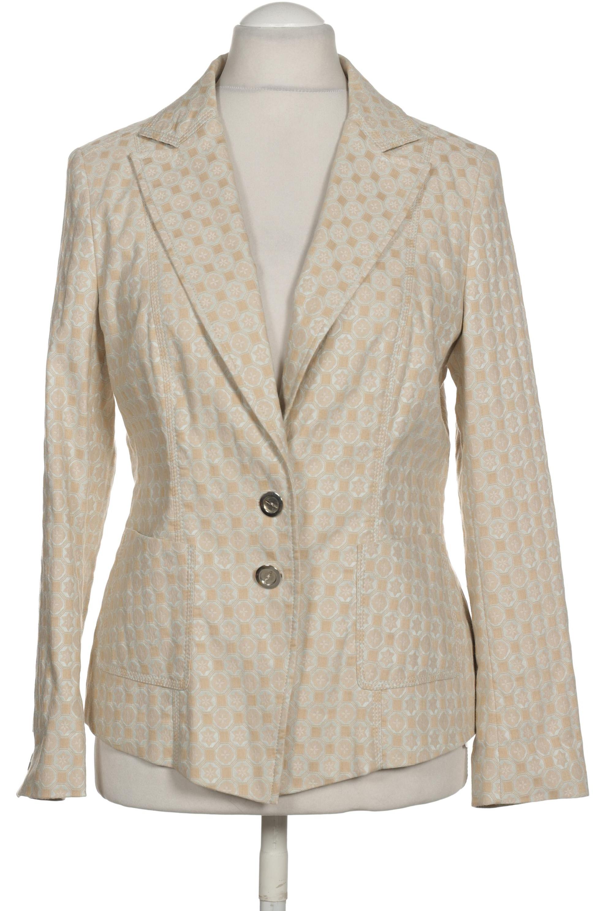 

Peter Hahn Damen Blazer, beige, Gr. 21