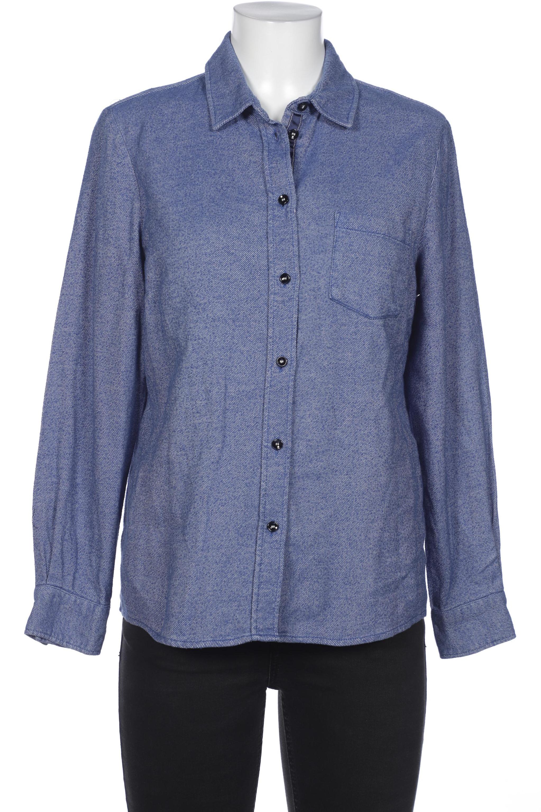 

Peter Hahn Damen Bluse, blau