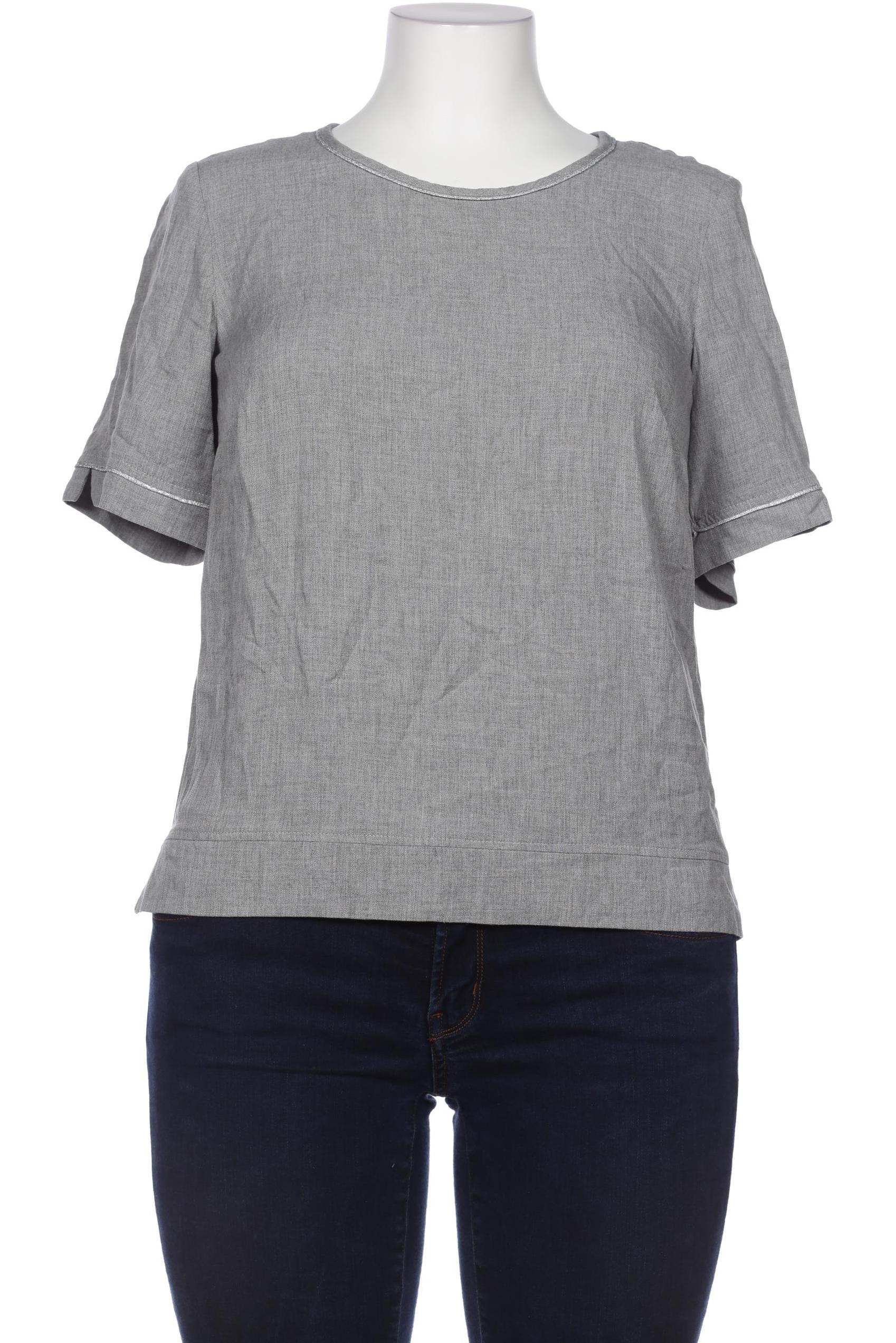 

Peter Hahn Damen Bluse, grau, Gr. 44