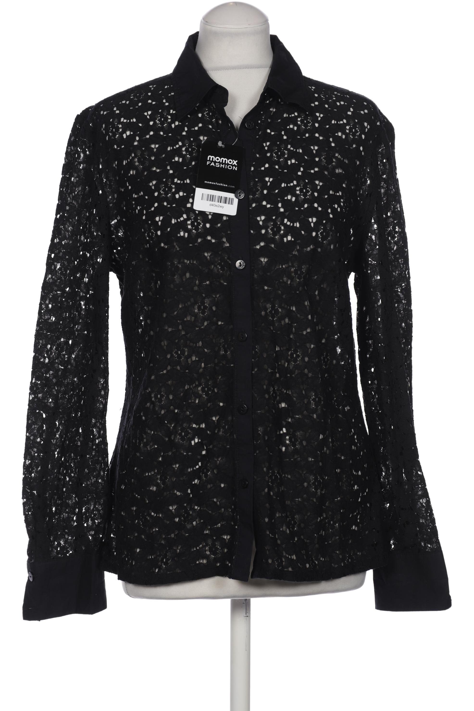 

Peter Hahn Damen Bluse, schwarz, Gr. 40