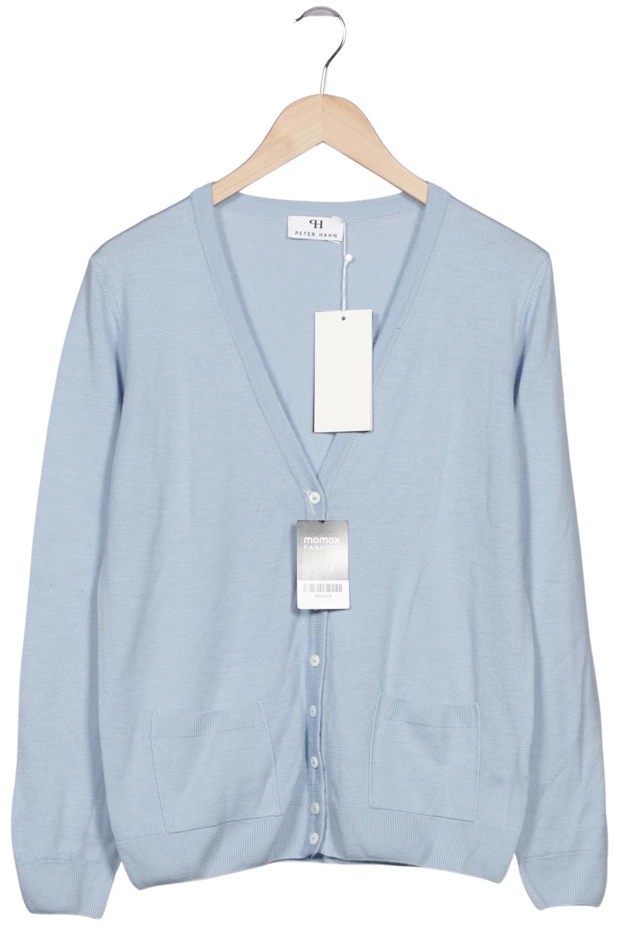 

Peter Hahn Damen Strickjacke, hellblau, Gr. 38