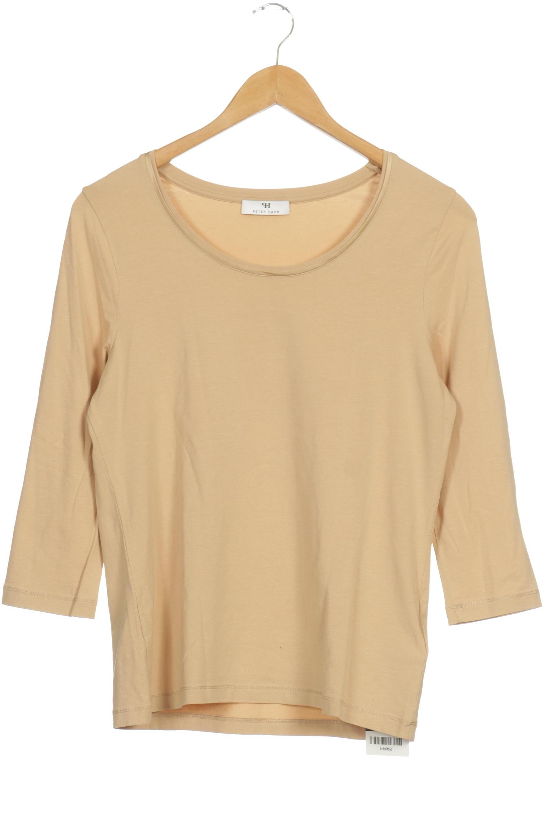 

Peter Hahn Damen Langarmshirt, beige, Gr. 38