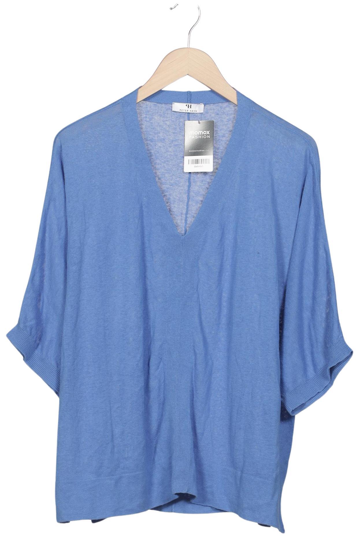 

Peter Hahn Damen Pullover, blau, Gr. 50