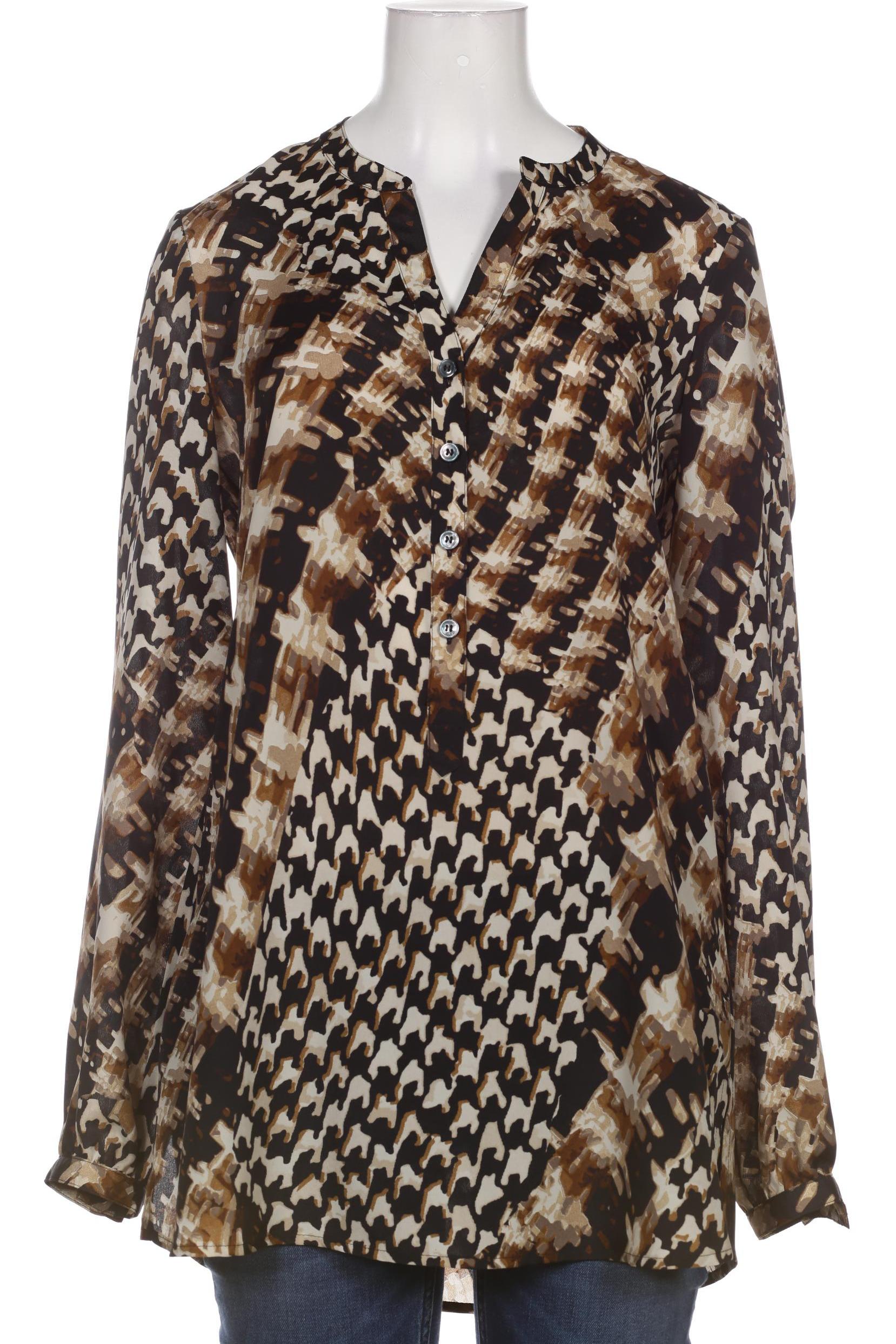 

Peter Hahn Damen Bluse, braun, Gr. 36