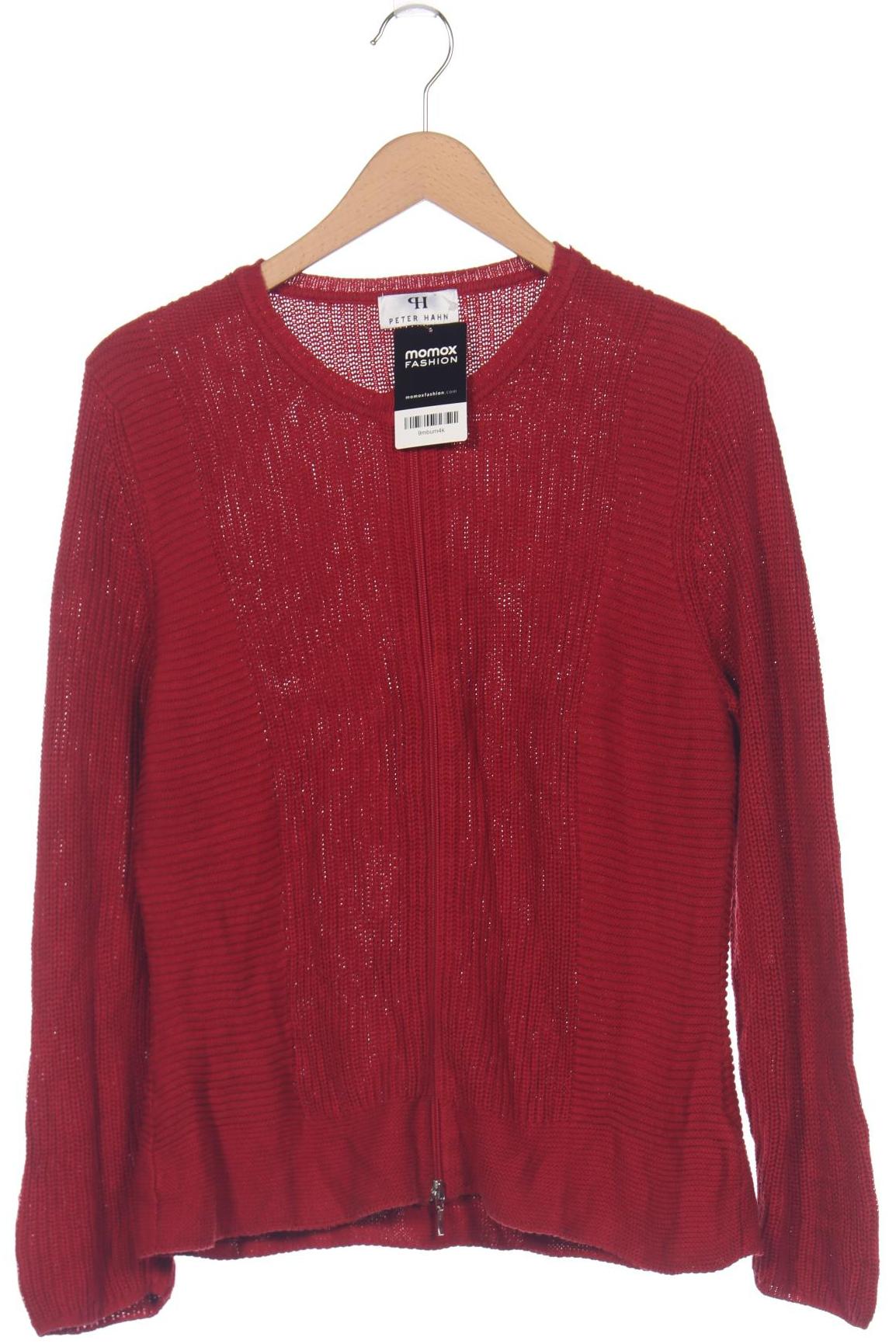 

Peter Hahn Damen Strickjacke, bordeaux, Gr. 44