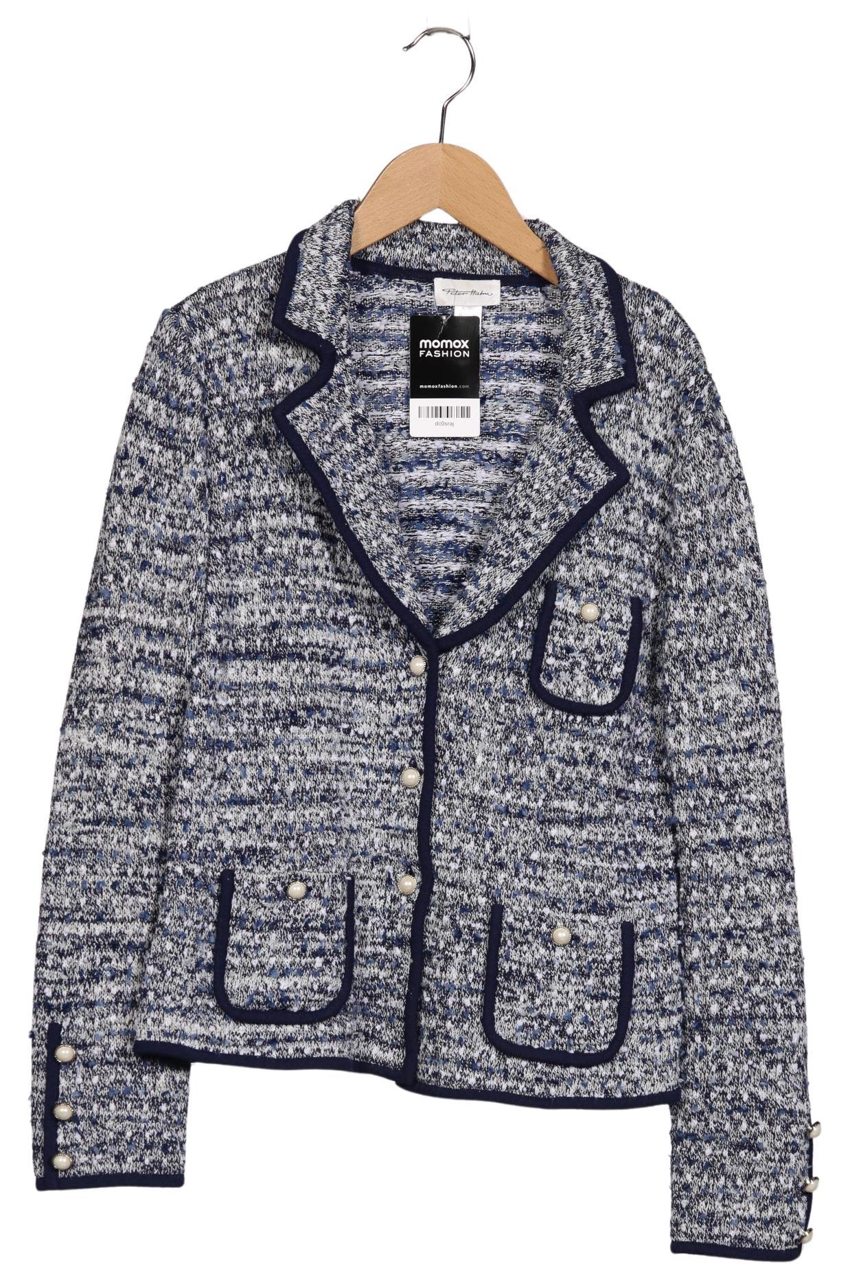 

Peter Hahn Damen Strickjacke, marineblau, Gr. 36