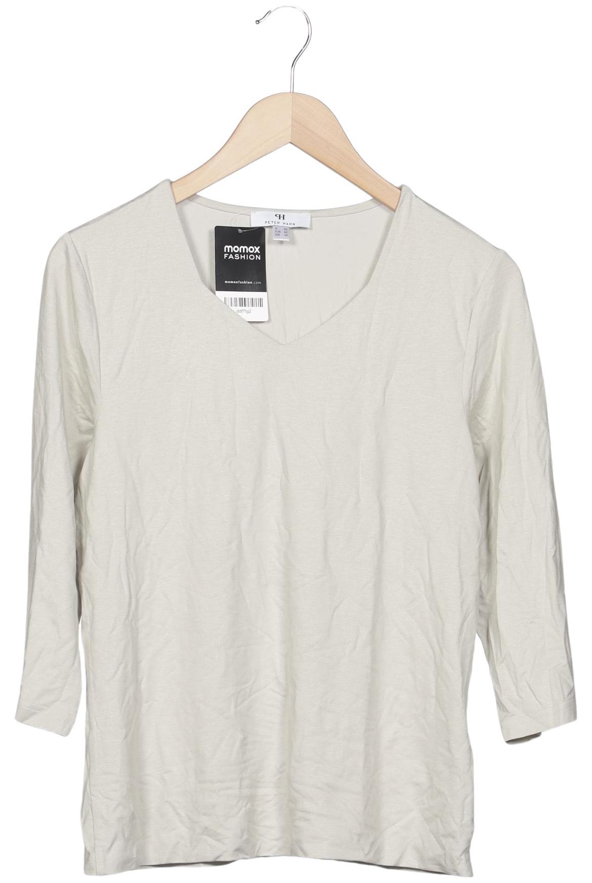 

Peter Hahn Damen Langarmshirt, beige, Gr. 40