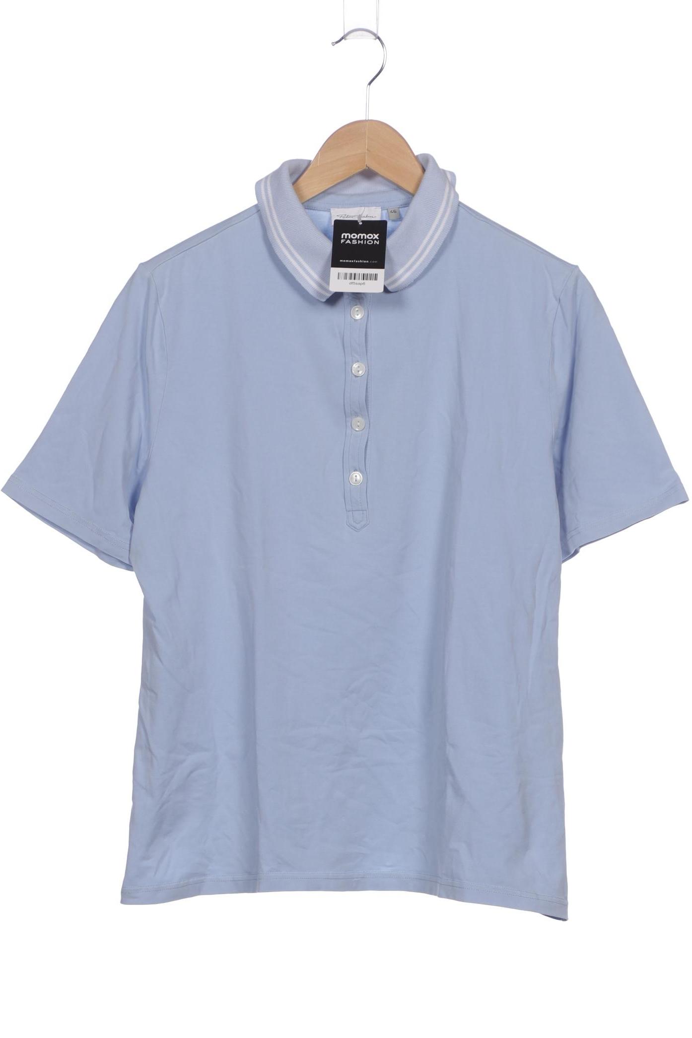 

Peter Hahn Damen Poloshirt, hellblau, Gr. 46