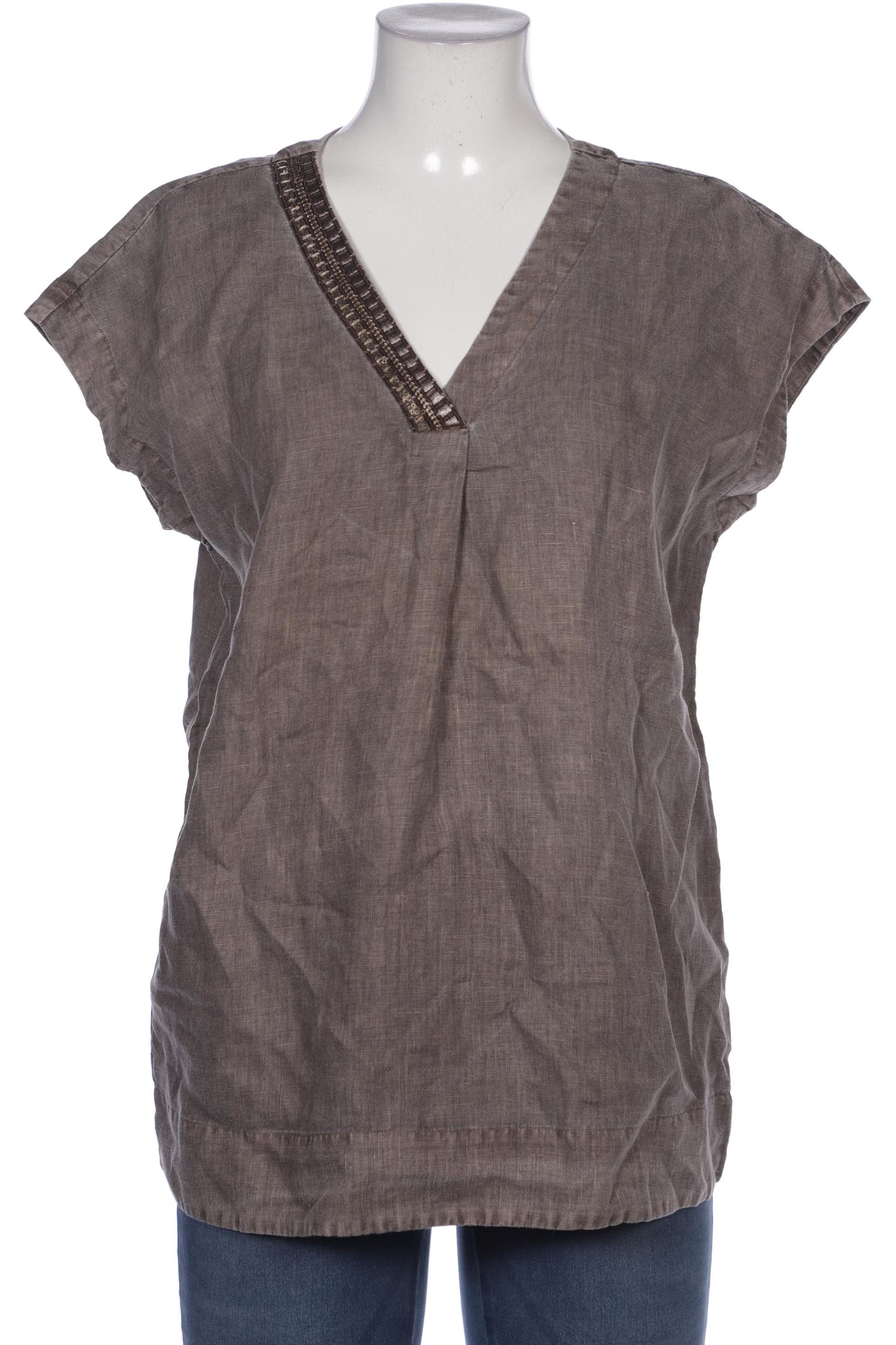

Peter Hahn Damen Bluse, braun, Gr. 40