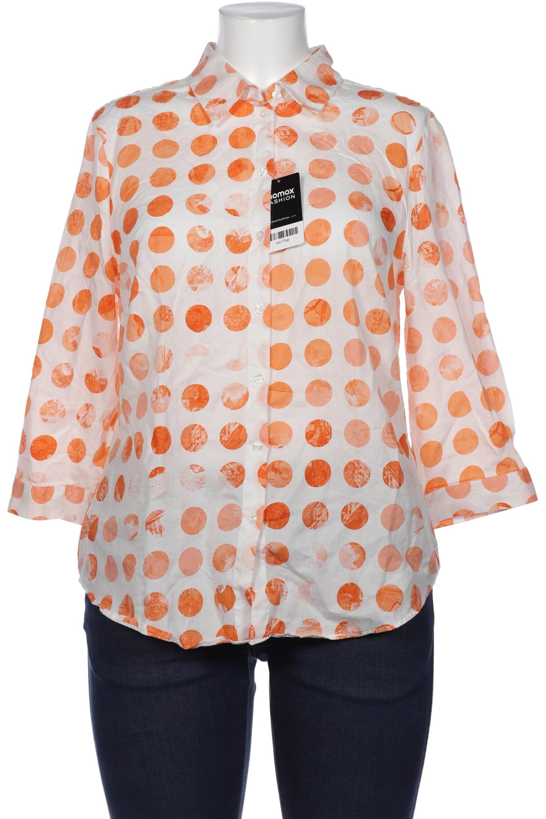 

Peter Hahn Damen Bluse, orange, Gr. 44