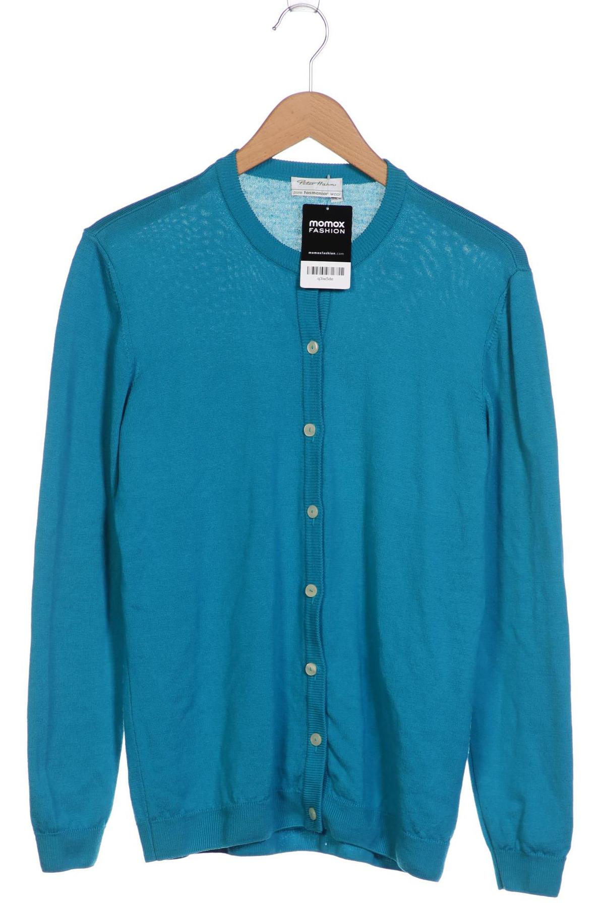 

Peter Hahn Damen Strickjacke, blau, Gr. 42