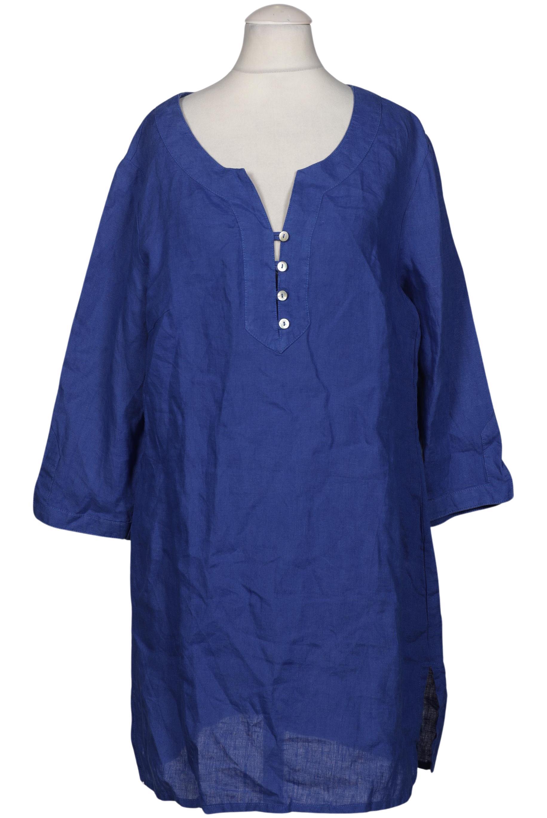 

Peter Hahn Damen Bluse, blau, Gr. 38