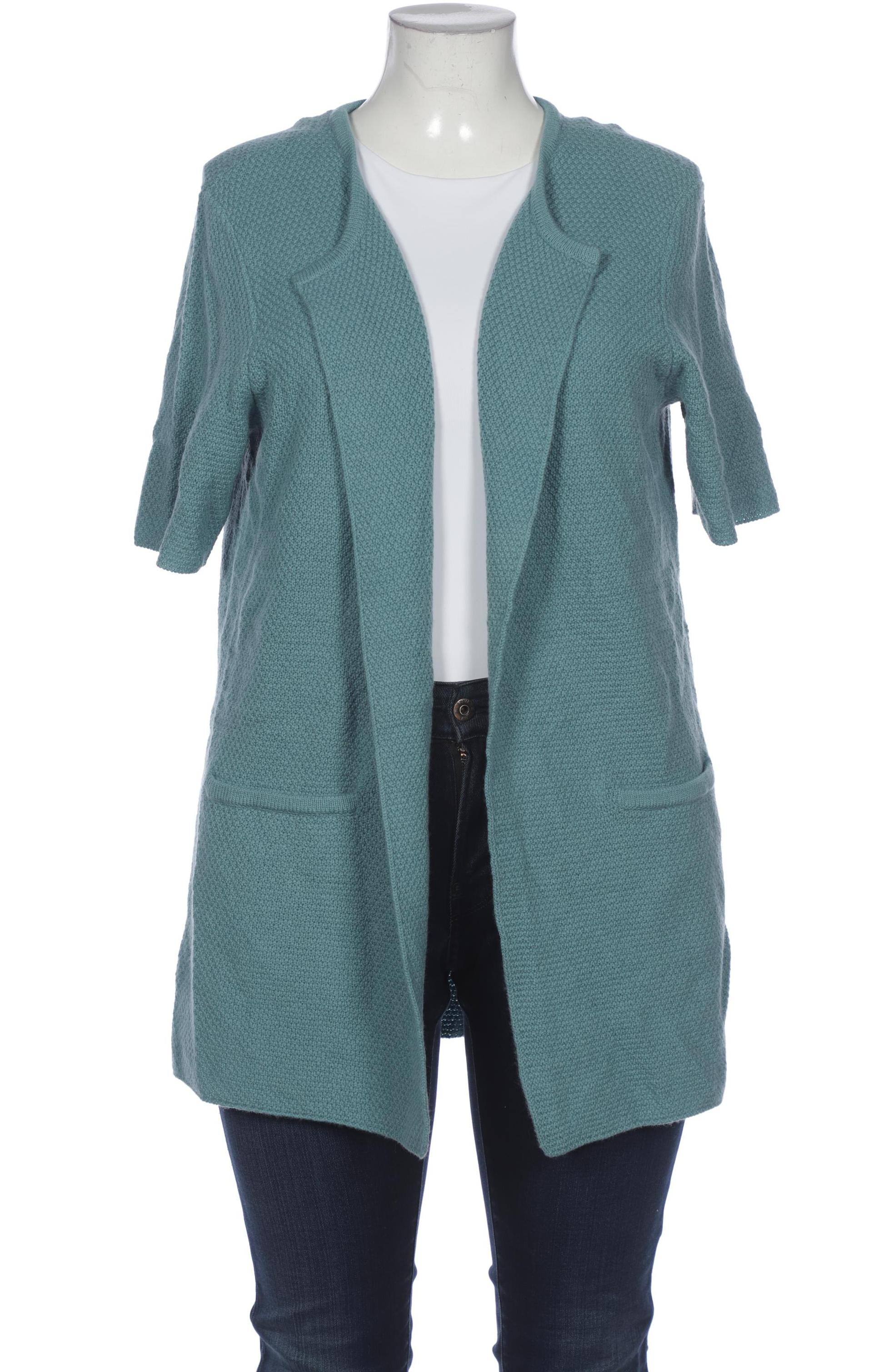 

Peter Hahn Damen Strickjacke, türkis, Gr. 44