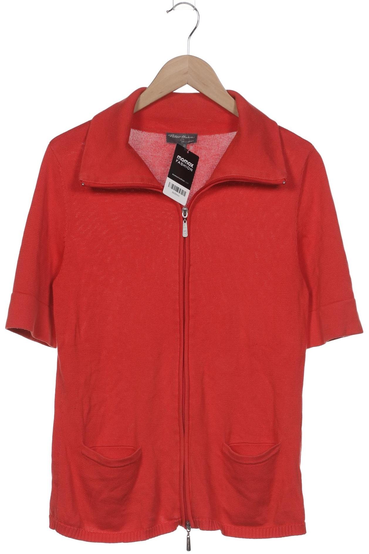 

Peter Hahn Damen Strickjacke, rot, Gr. 38