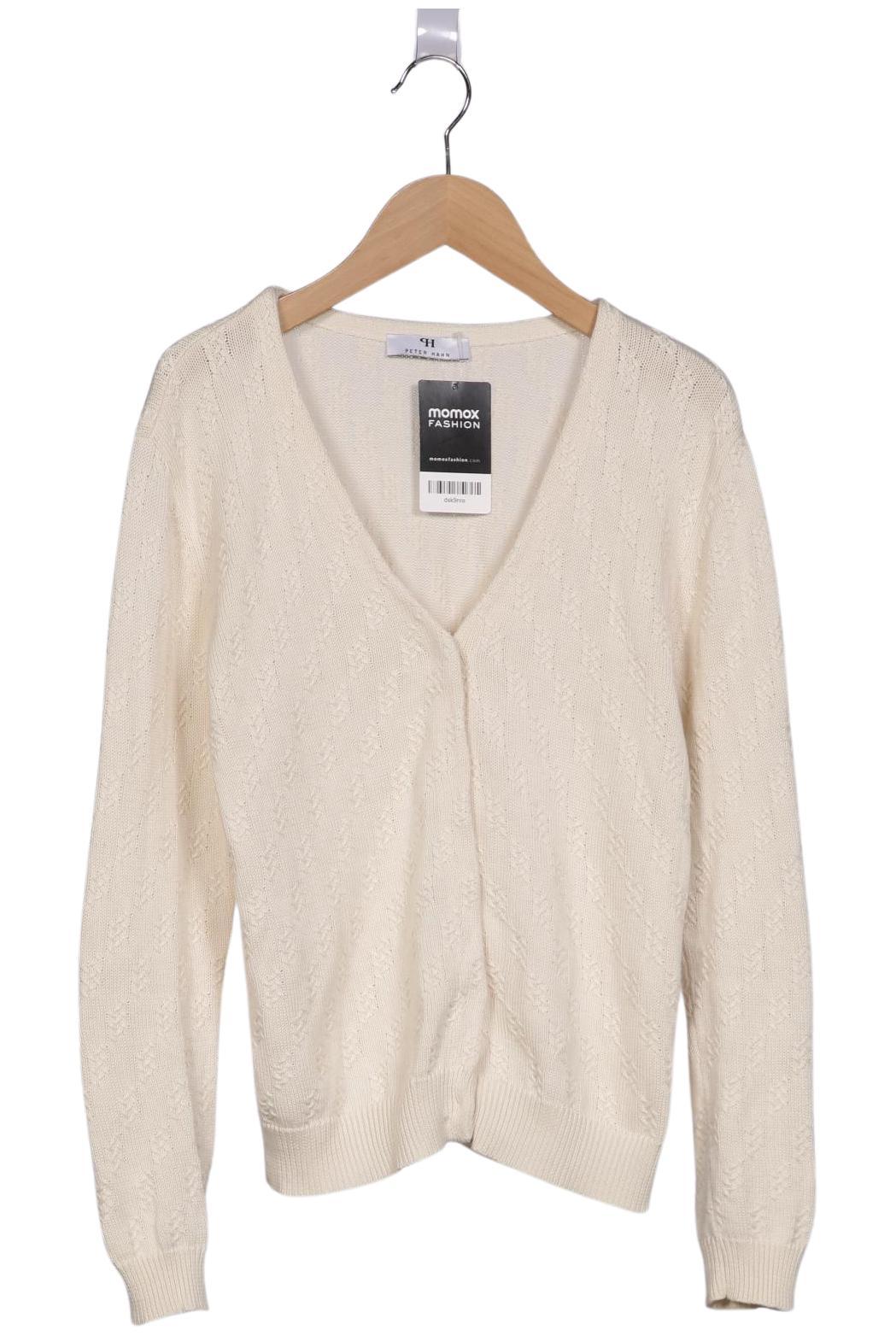 

Peter Hahn Damen Strickjacke, cremeweiß, Gr. 38